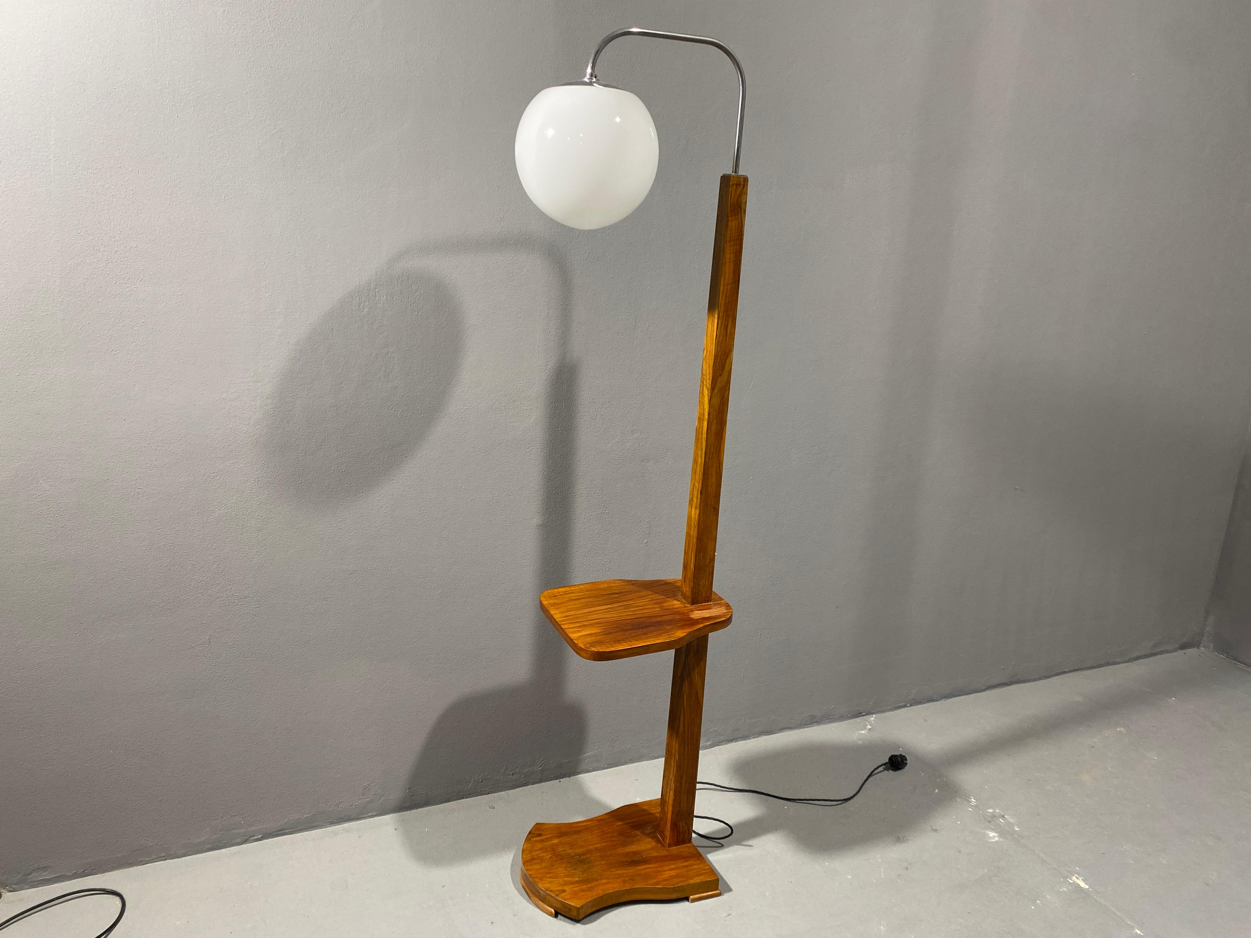 20th Century Floor lamp ART DECO, 1930´s, Czechoslovakia For Sale