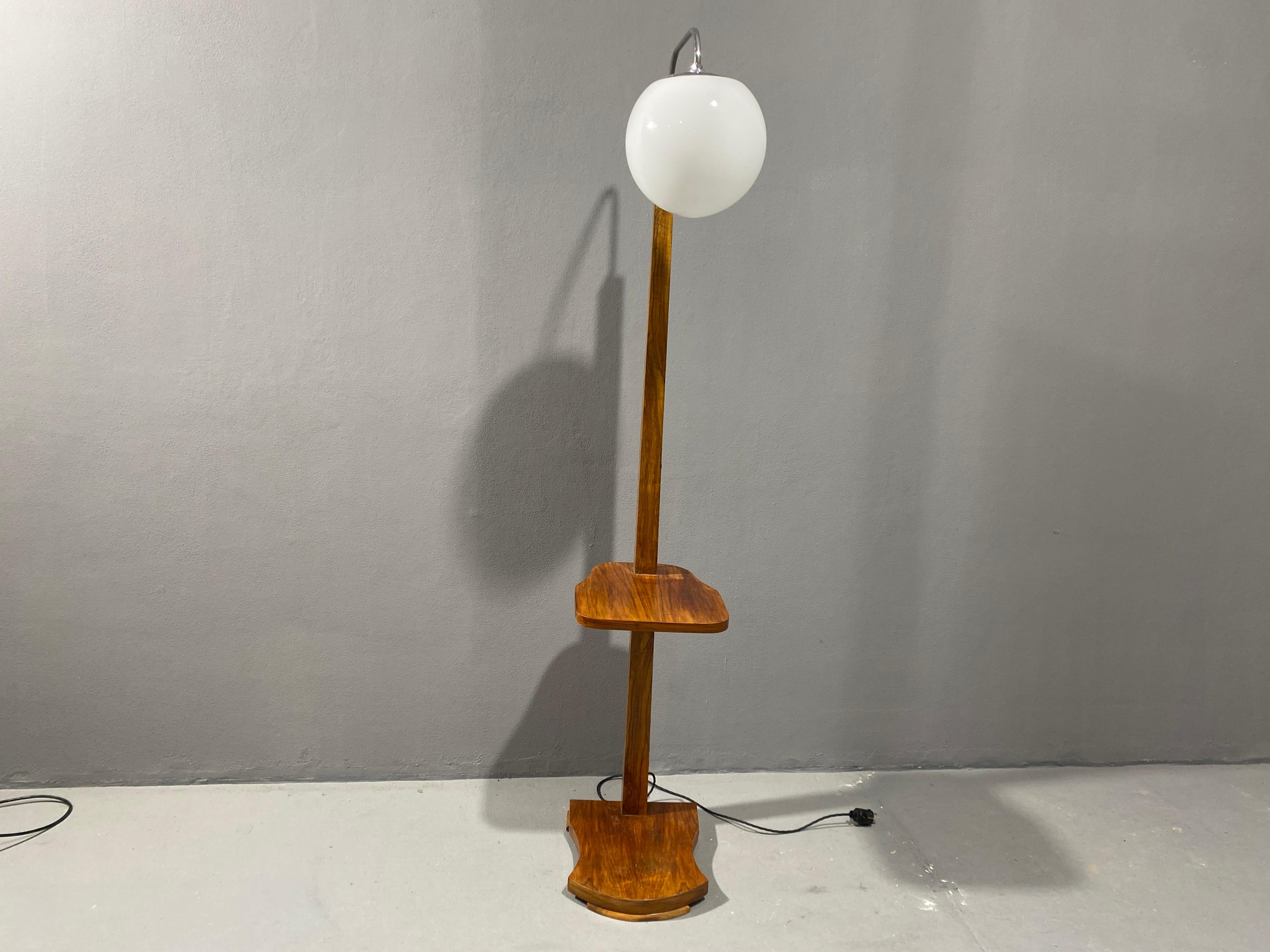 Floor lamp ART DECO, 1930´s, Czechoslovakia For Sale 1