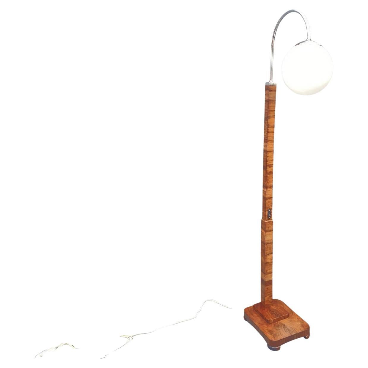 Floor lamp ART DECO, 1930´s, Czechoslovakia