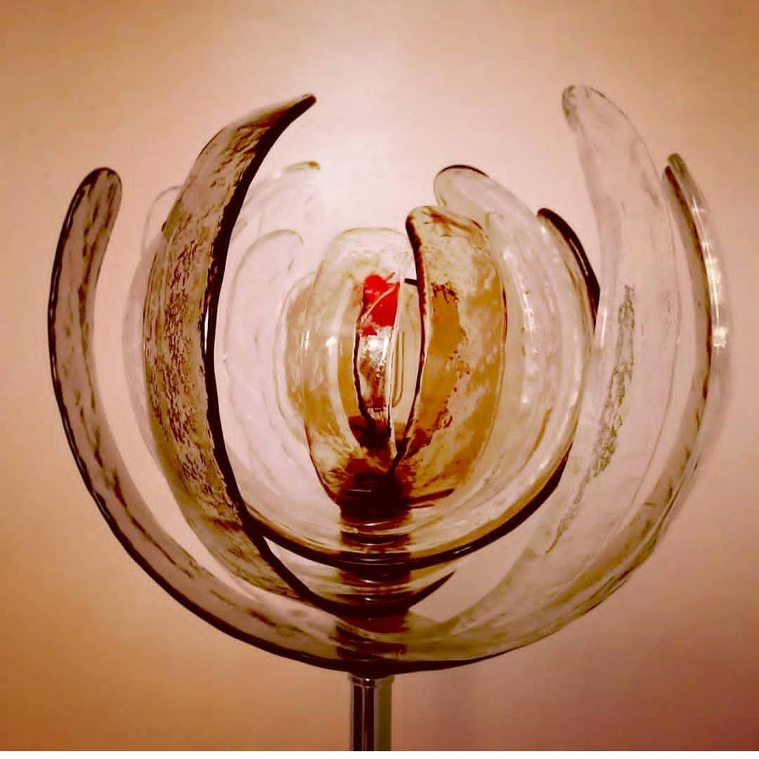 Italian Floor lamp Artichoke Mazzega design Carlo Nason  For Sale