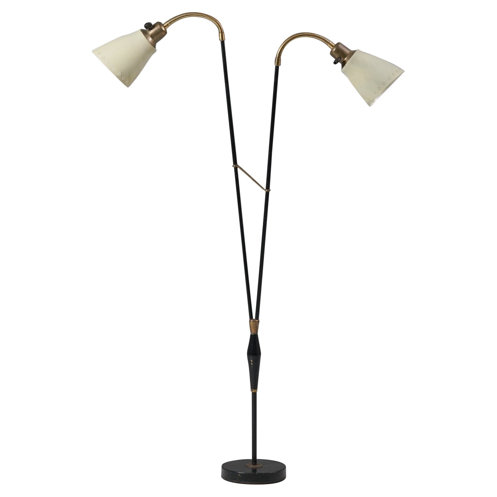 Floor Lamp, Ateljé Lyktan, Sweden, 1950s For Sale