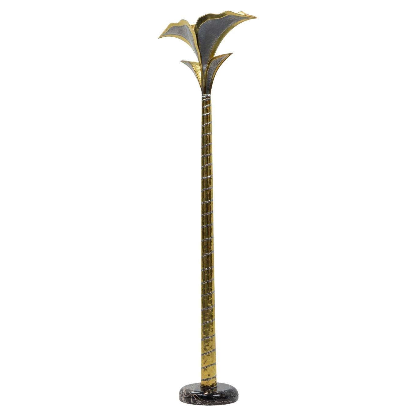 Floor Lamp attr. to Henri Fernandez for Maison Honoré, France 1970s For Sale
