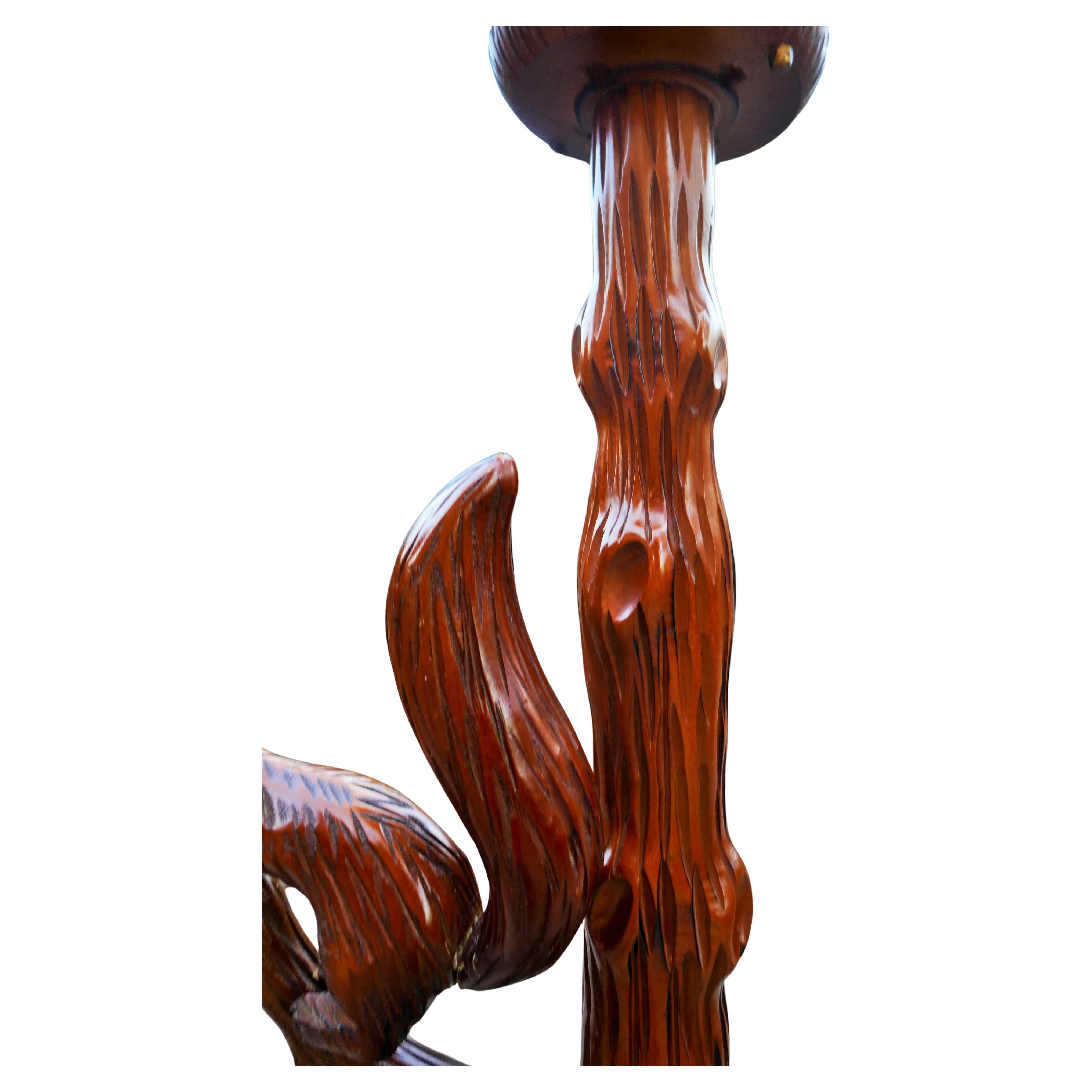 Mid-20th Century Floor lamp attributed to Aldo Tura For Sale