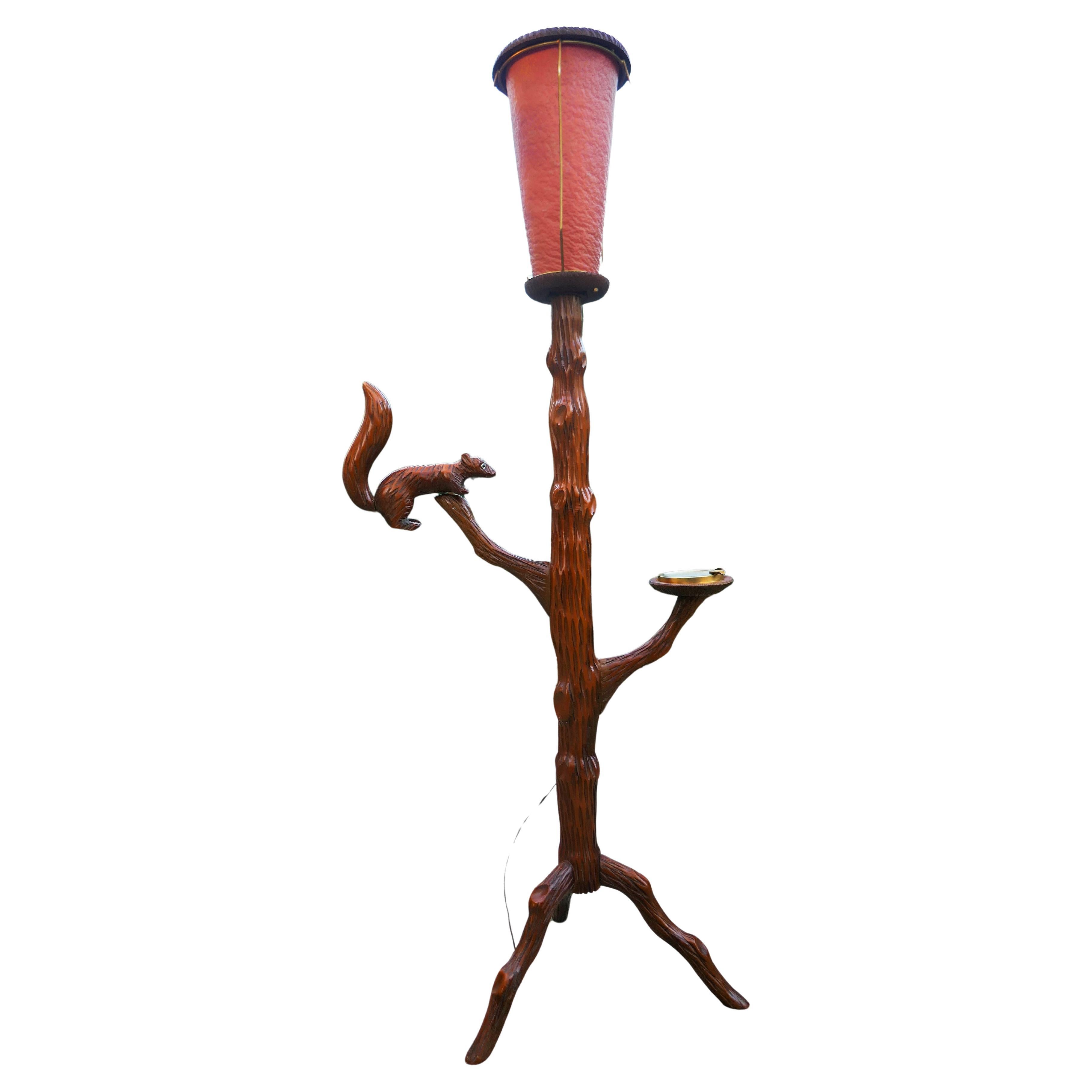 Floor lamp attributed to Aldo Tura