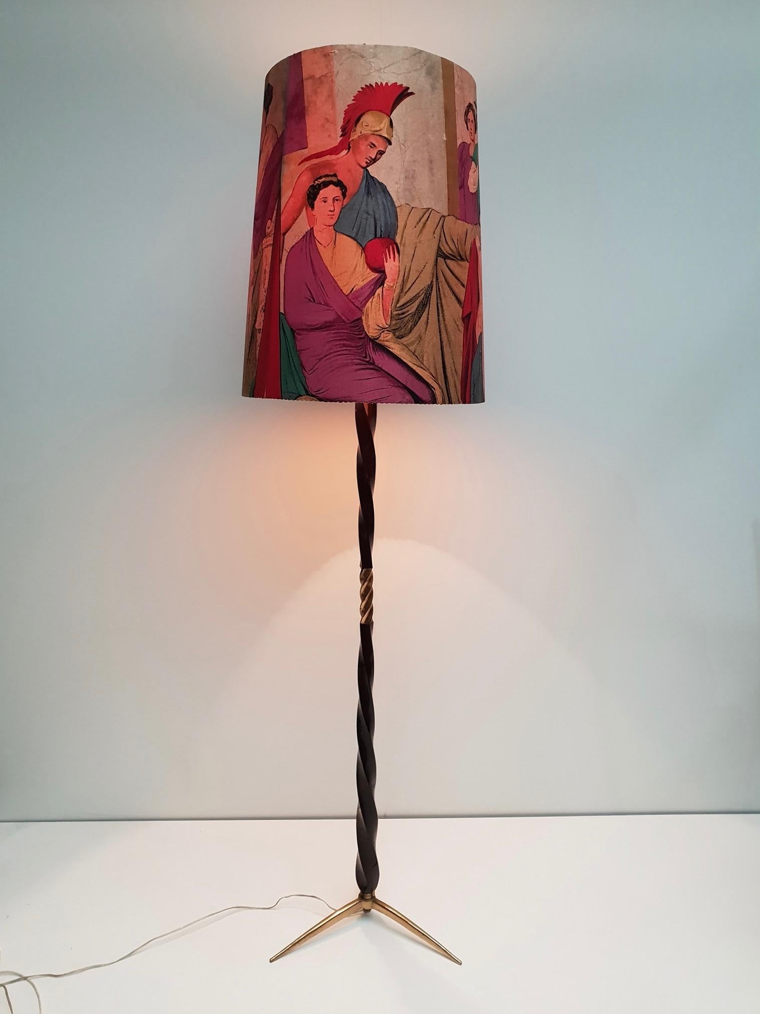 Floor Lamp Attributed to Borsani In Good Condition In Antwerp, BE