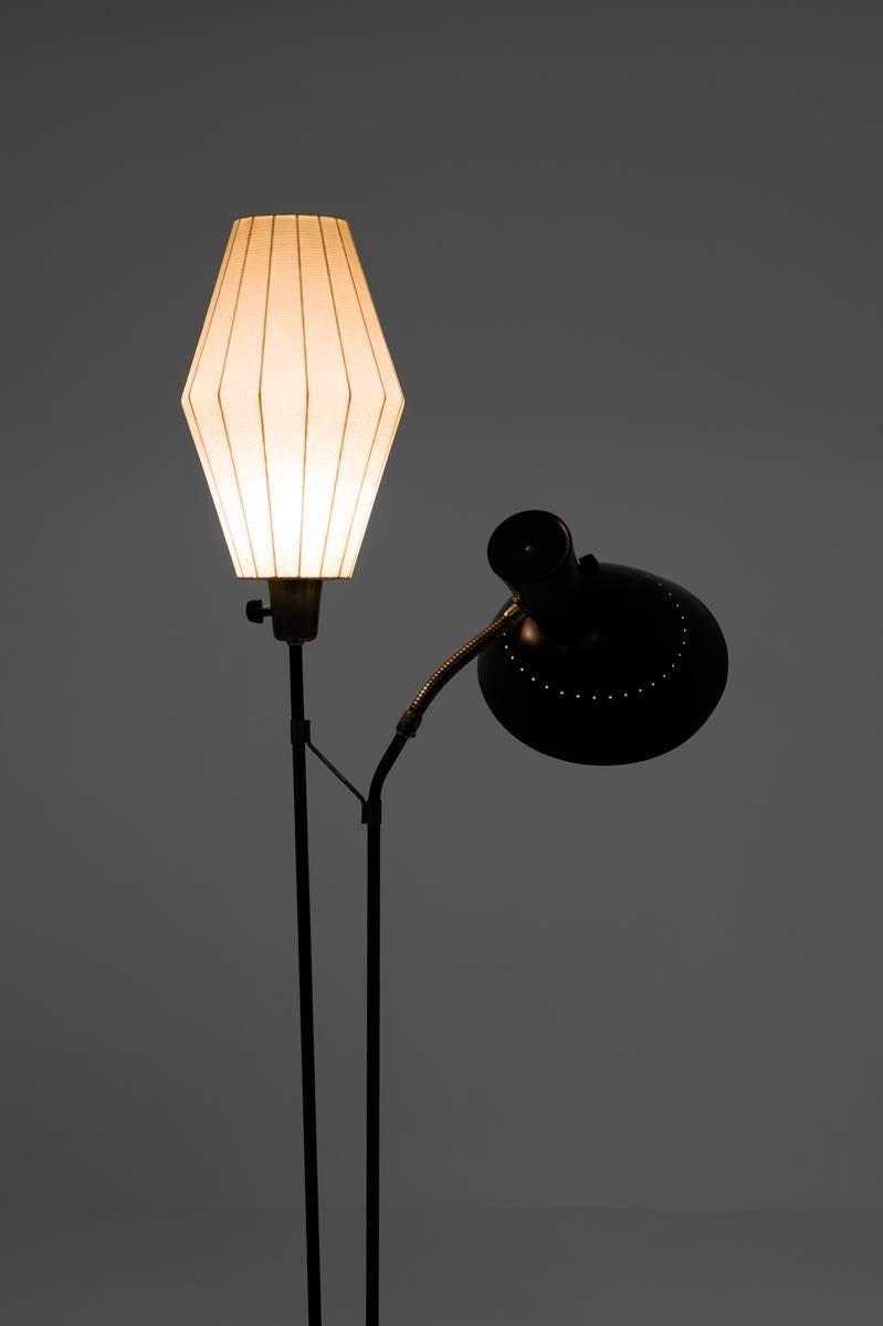 Floor Lamp Attributed to Hans Bergström for Ateljé Lyktan, 1950s, Sweden 4