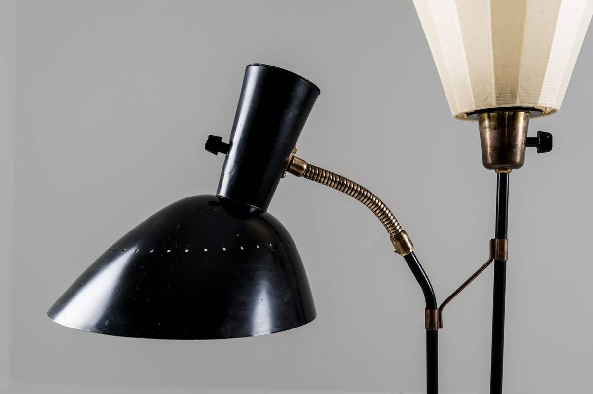 20th Century Floor Lamp Attributed to Hans Bergström for Ateljé Lyktan, 1950s, Sweden