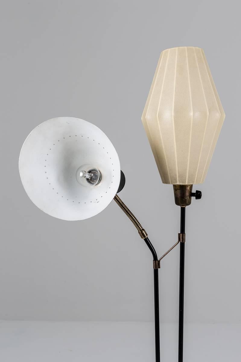 Floor Lamp Attributed to Hans Bergström for Ateljé Lyktan, 1950s, Sweden 1