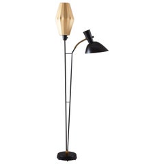 Floor Lamp Attributed to Hans Bergström for Ateljé Lyktan, 1950s, Sweden