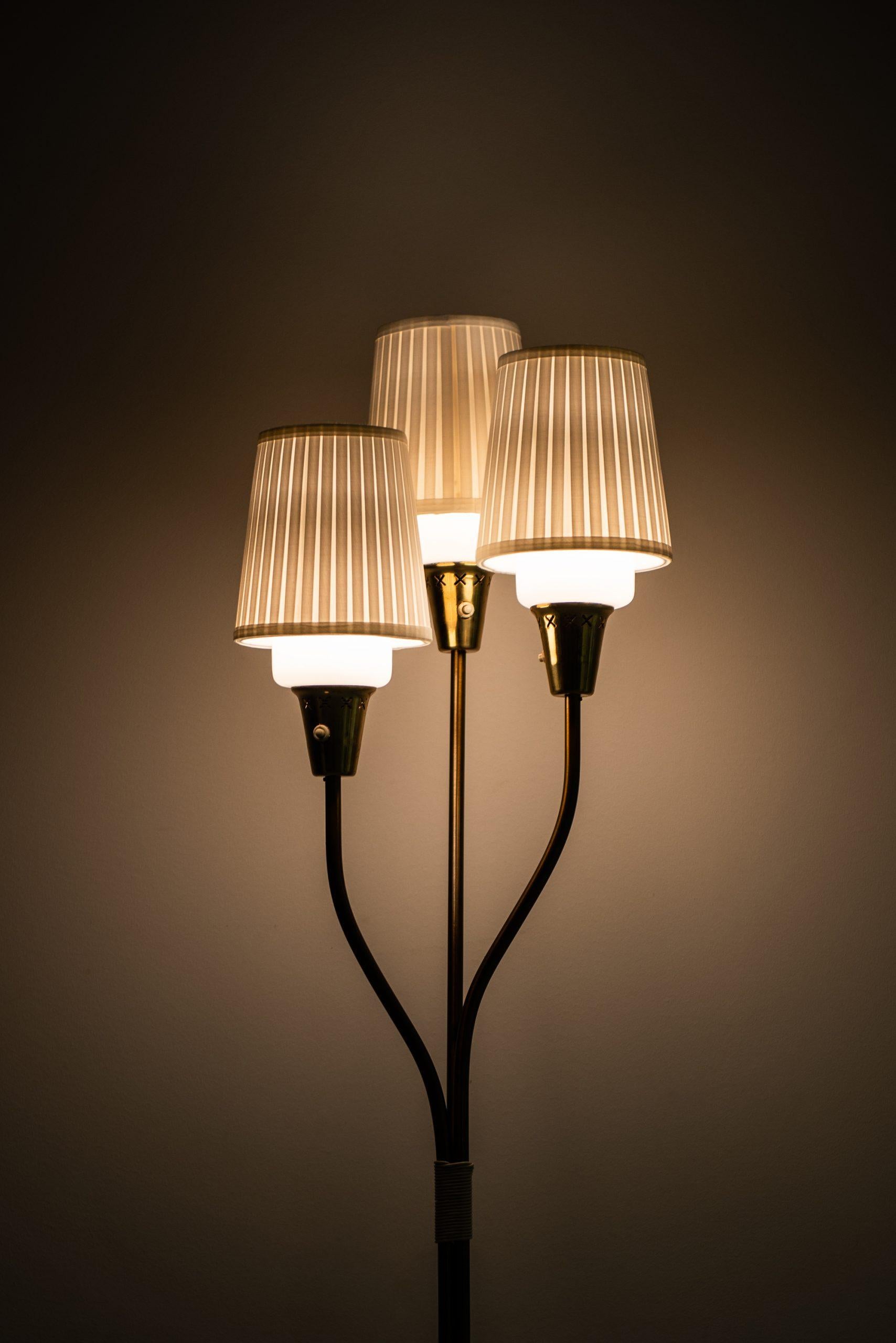 Swedish Floor Lamp Attributed to Hans Bergström Produced in Sweden For Sale