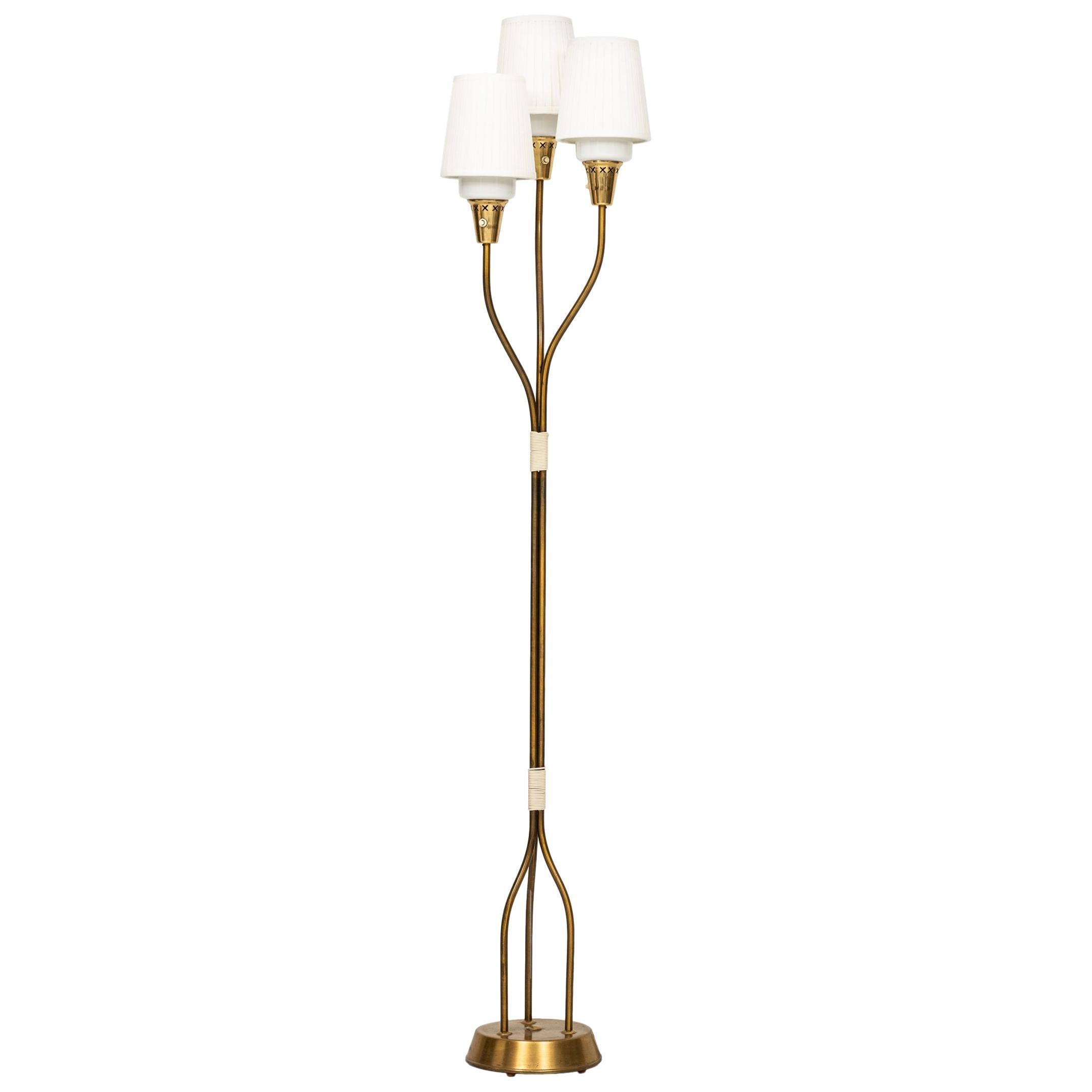 Floor Lamp Attributed to Hans Bergström Produced in Sweden For Sale