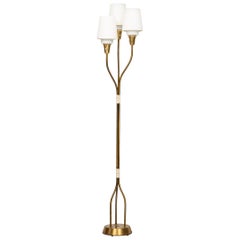 Floor Lamp Attributed to Hans Bergström Produced in Sweden