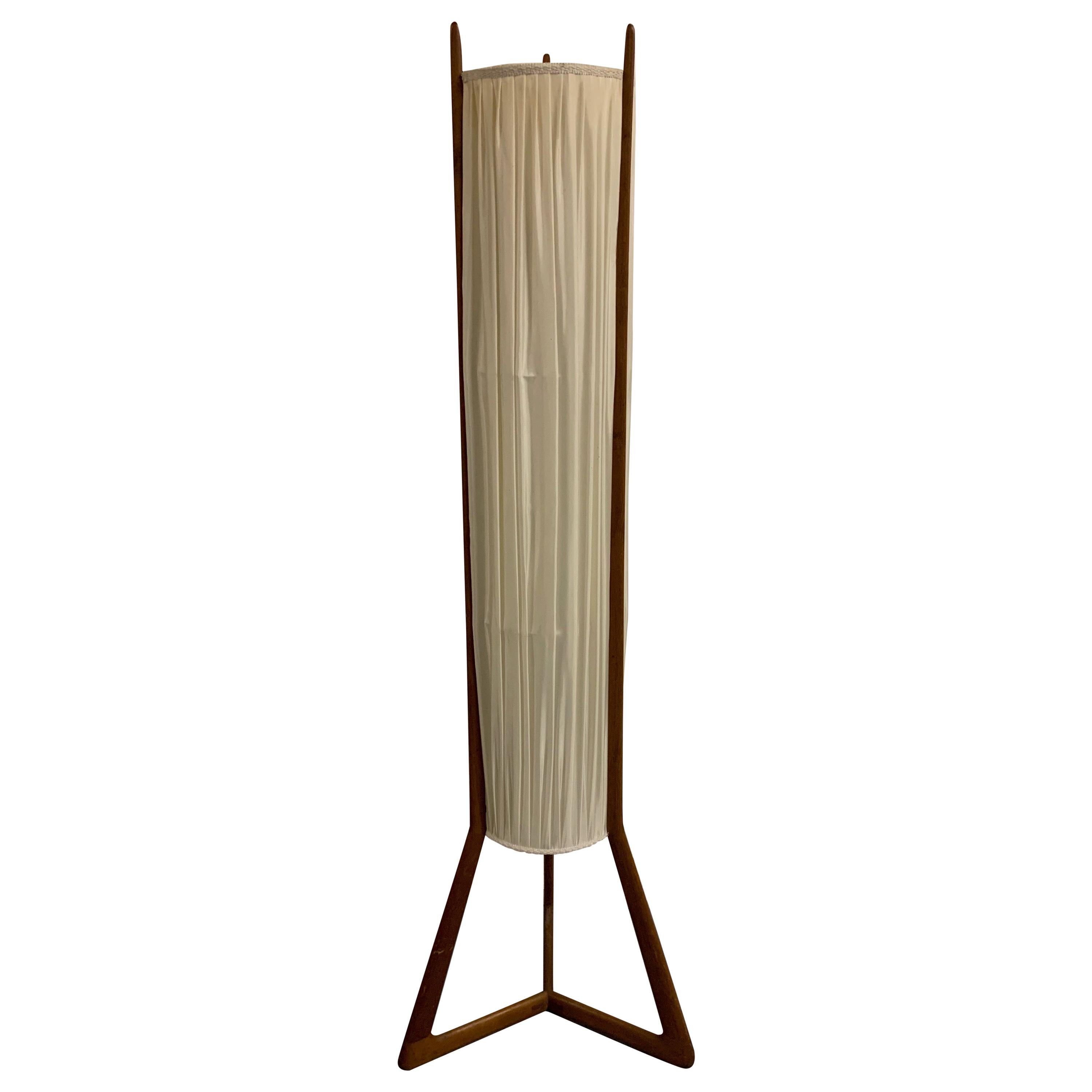 Floor Lamp Attributed to Hvidt & Moolgaaard For Sale