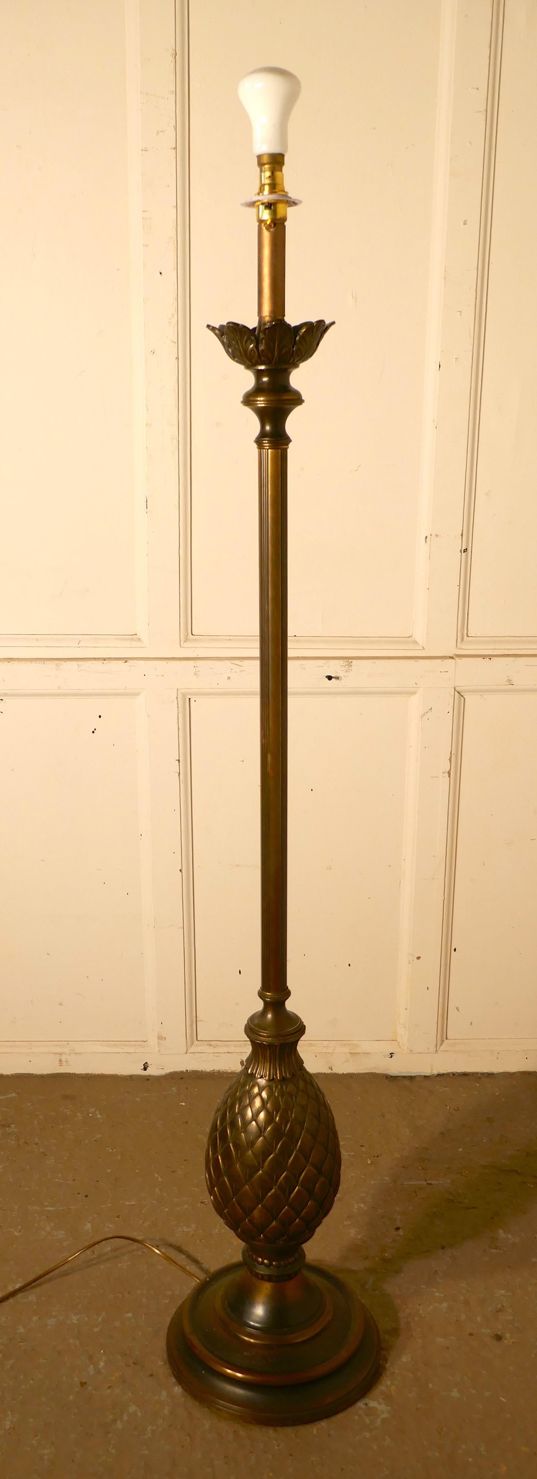 yellow standard lamp