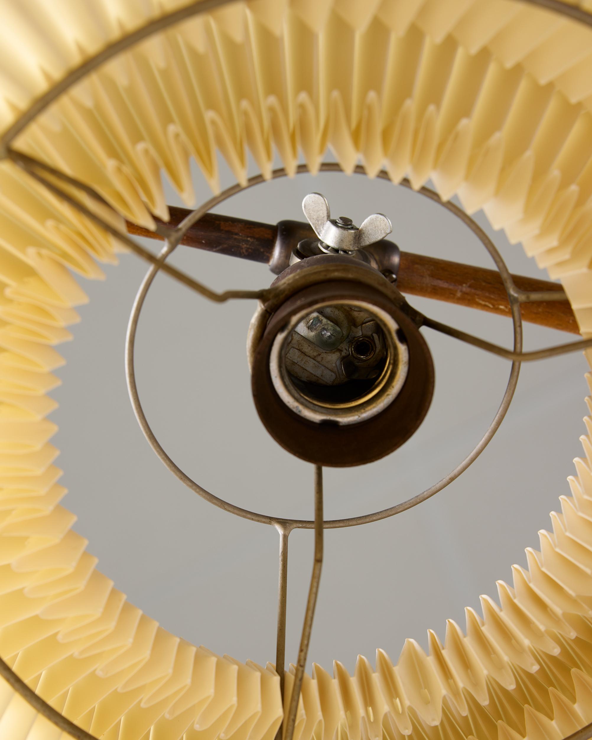 Floor lamp 'Bridge' Designed by Severin Hansen Jr for Haslev Möbler Denmark For Sale 6