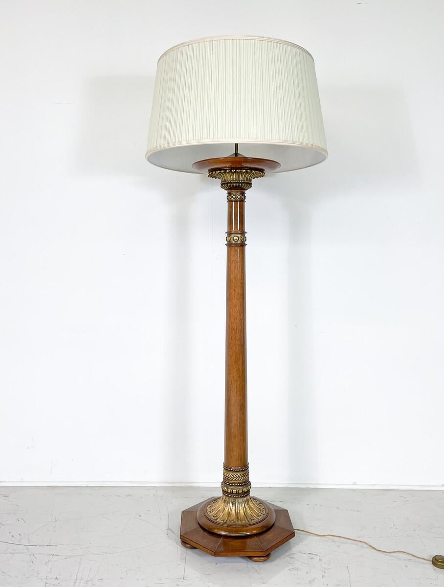 Mid-Century Modern Floor Lamp by Alban Chambon, 1900s For Sale