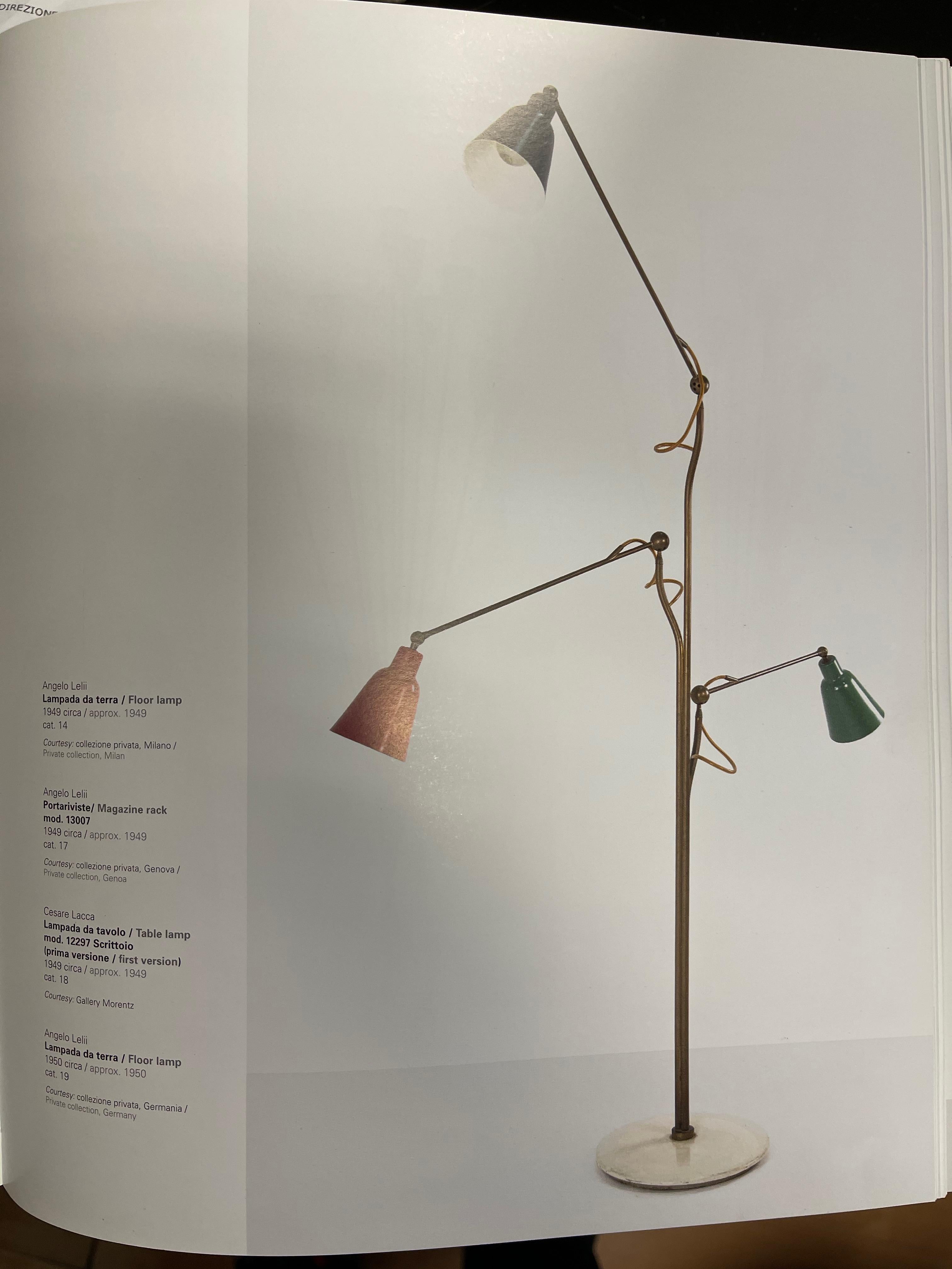 Floor Lamp by Angelo Lelii for Arredoluce For Sale 10