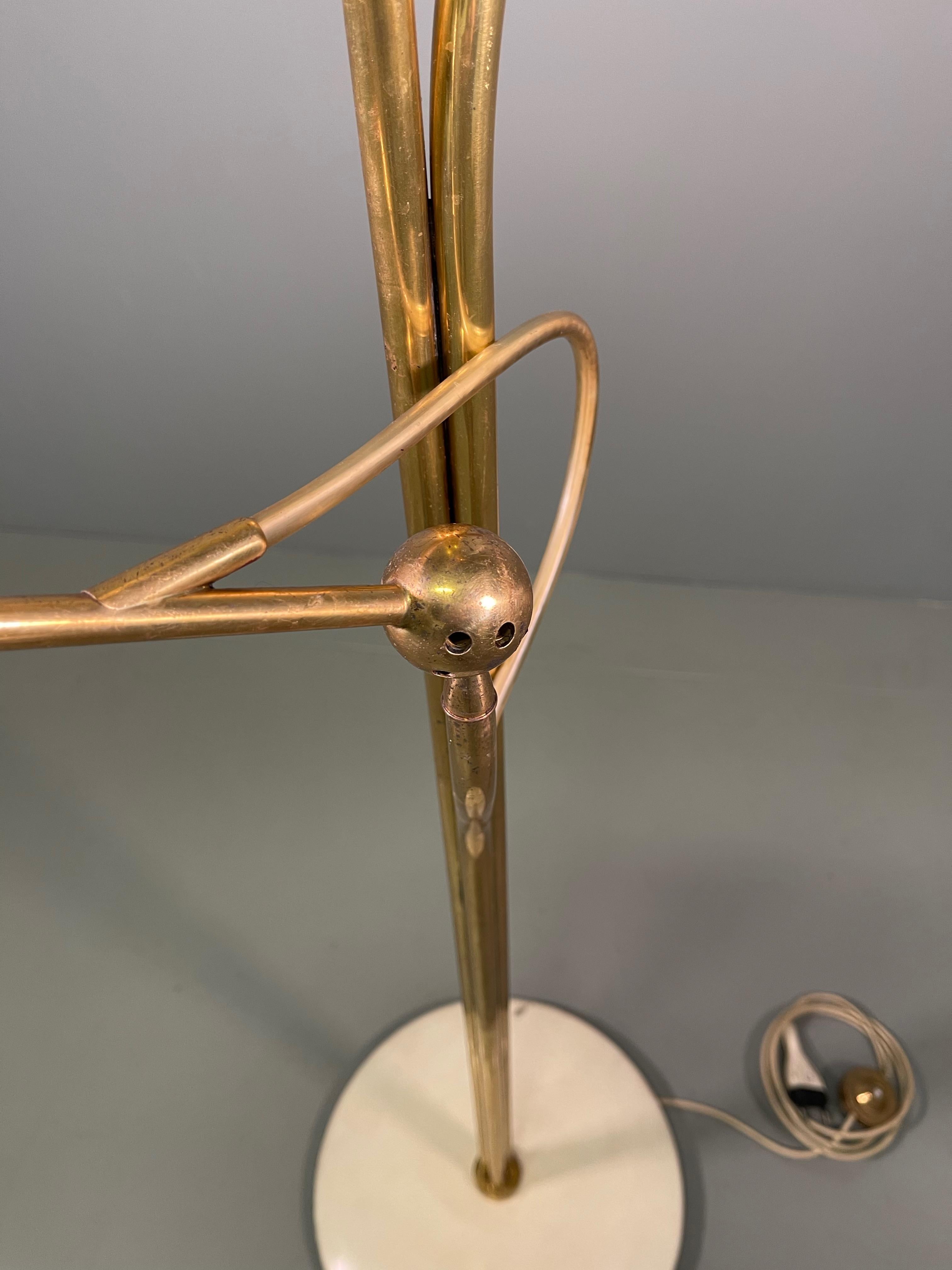 Italian Floor Lamp by Angelo Lelii for Arredoluce For Sale