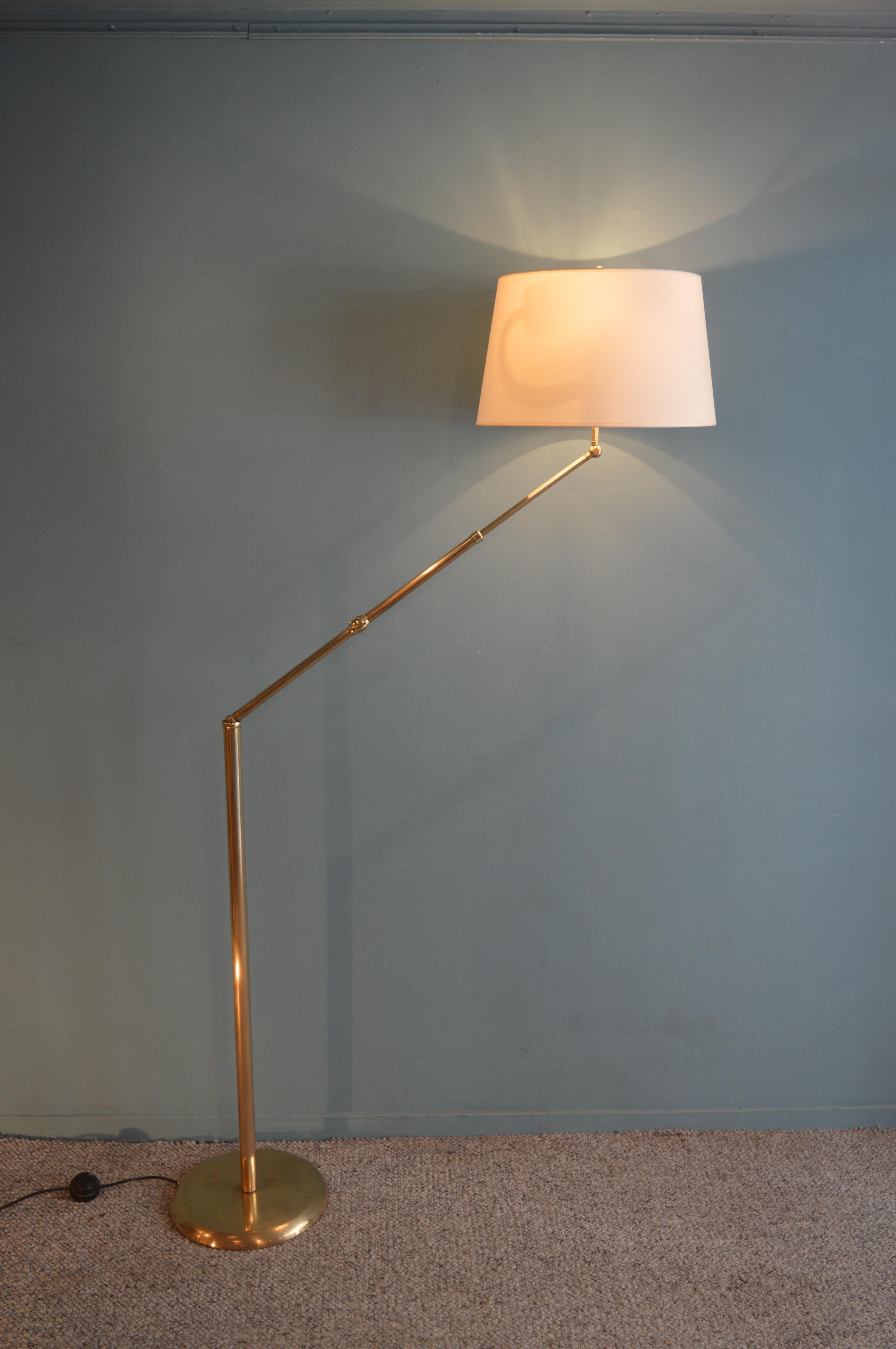 Mid-Century Modern Floor Lamp by Angelo Lelli