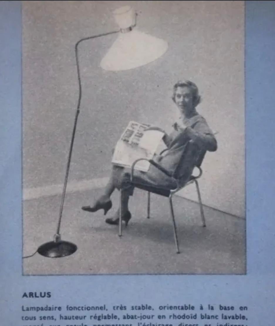 Floor Lamp by Arlus  For Sale 11