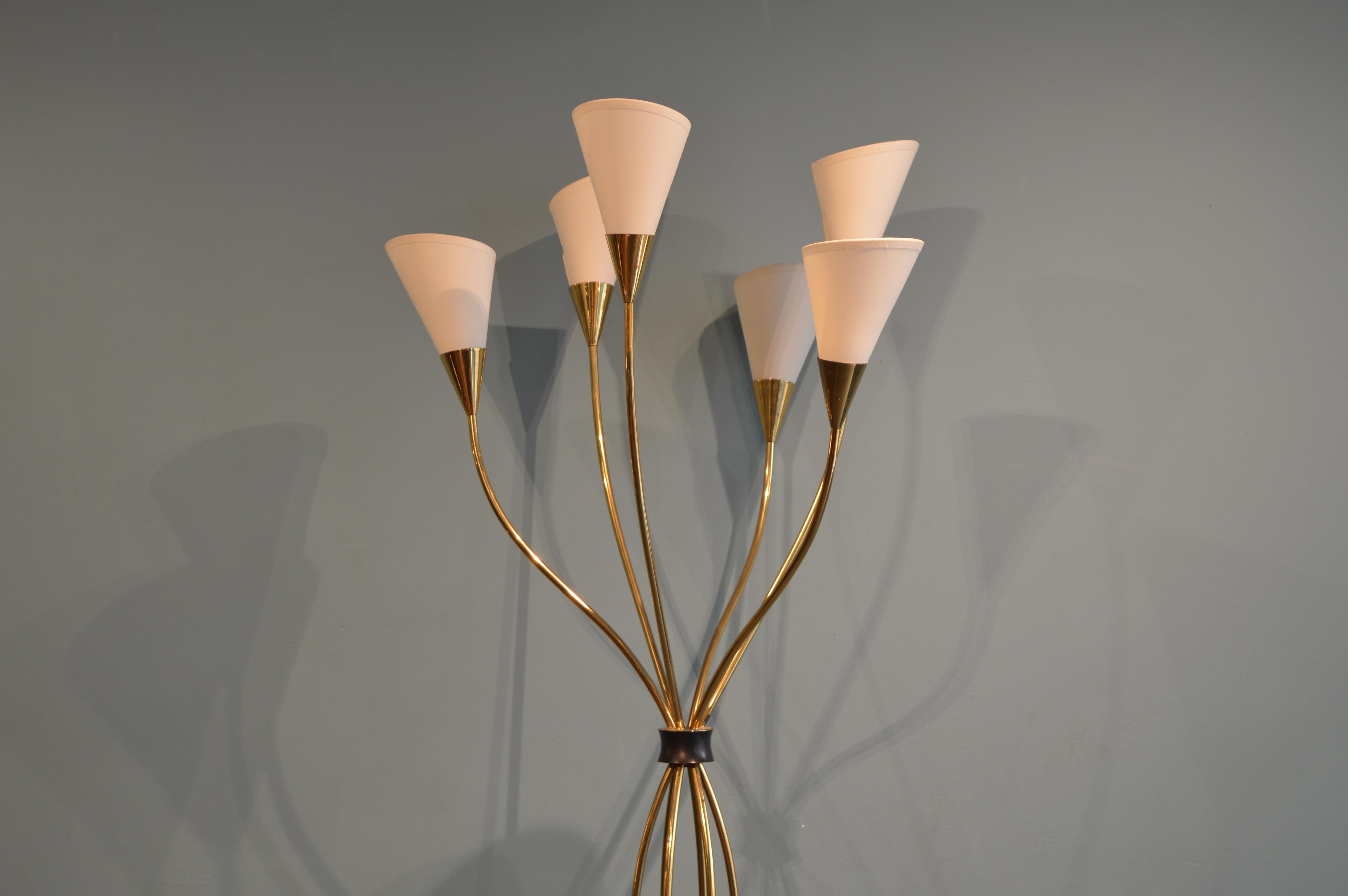 Mid-20th Century Floor Lamp by Arlus For Sale