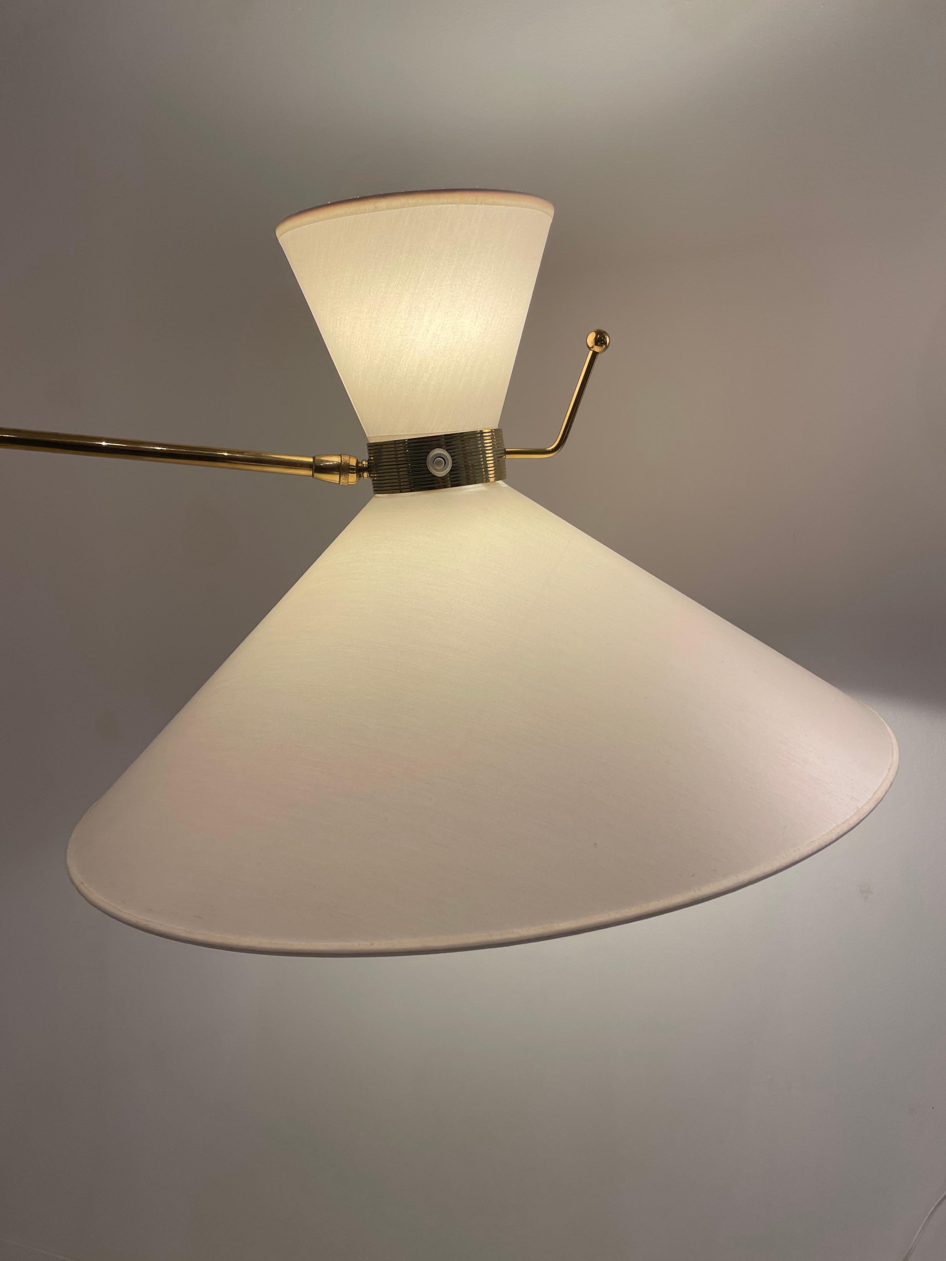 20th Century Floor Lamp by Arlus  For Sale