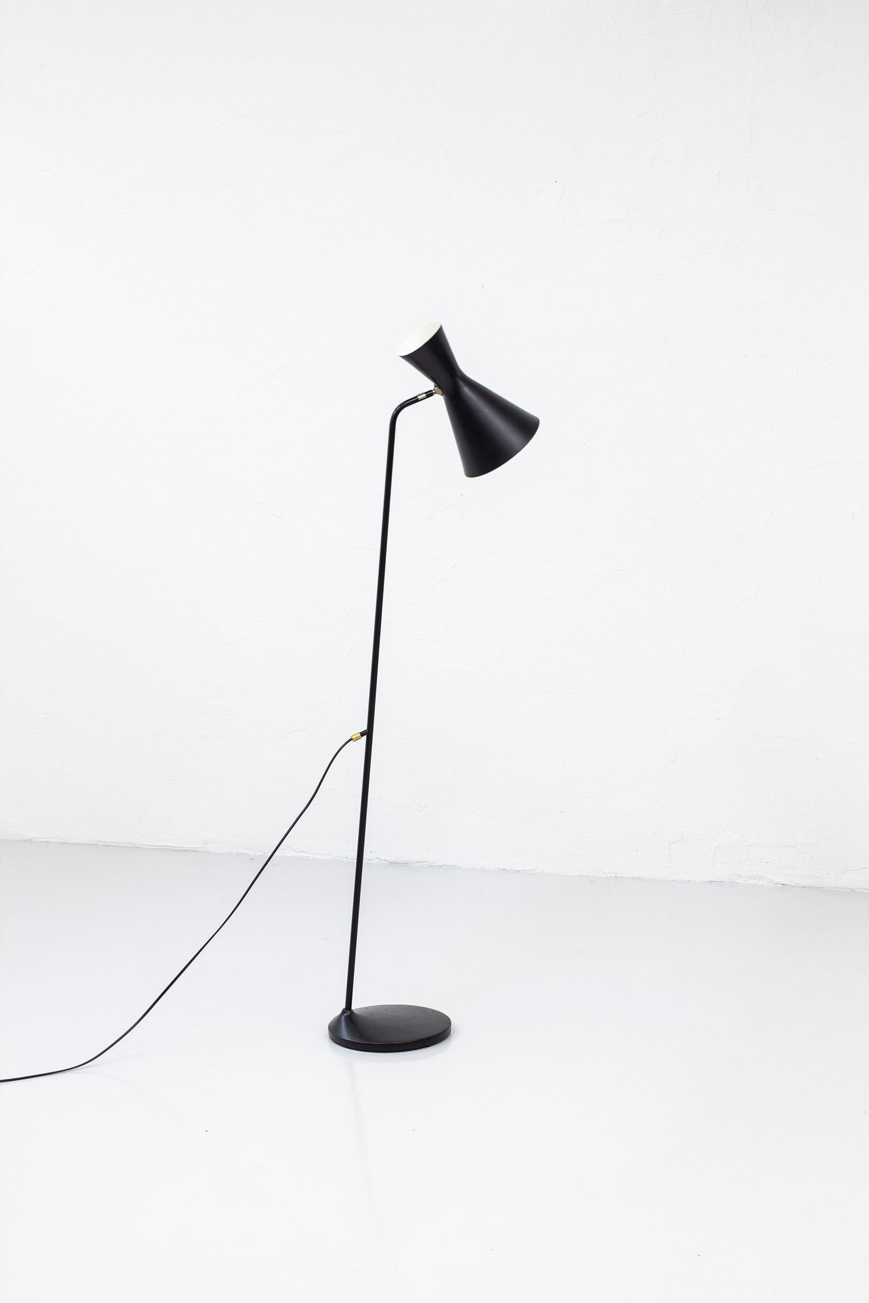 Scandinavian Modern Floor lamp by ASEA belysning, 1950s, Sweden