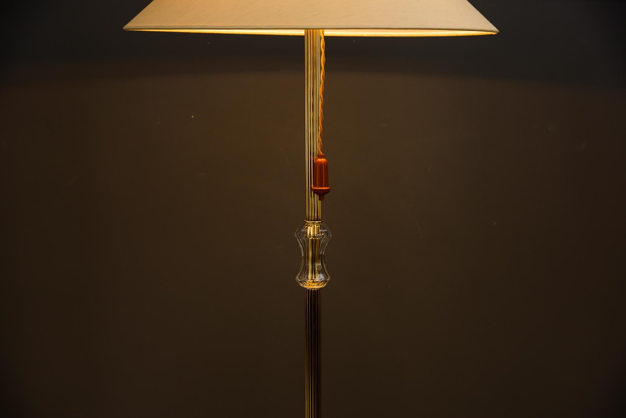 Floor lamp by Bakalowits vienna around 1950s For Sale 5