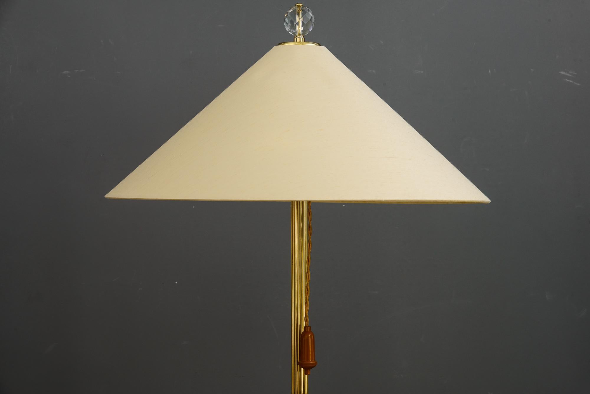 Mid-Century Modern Floor lamp by Bakalowits vienna around 1950s For Sale