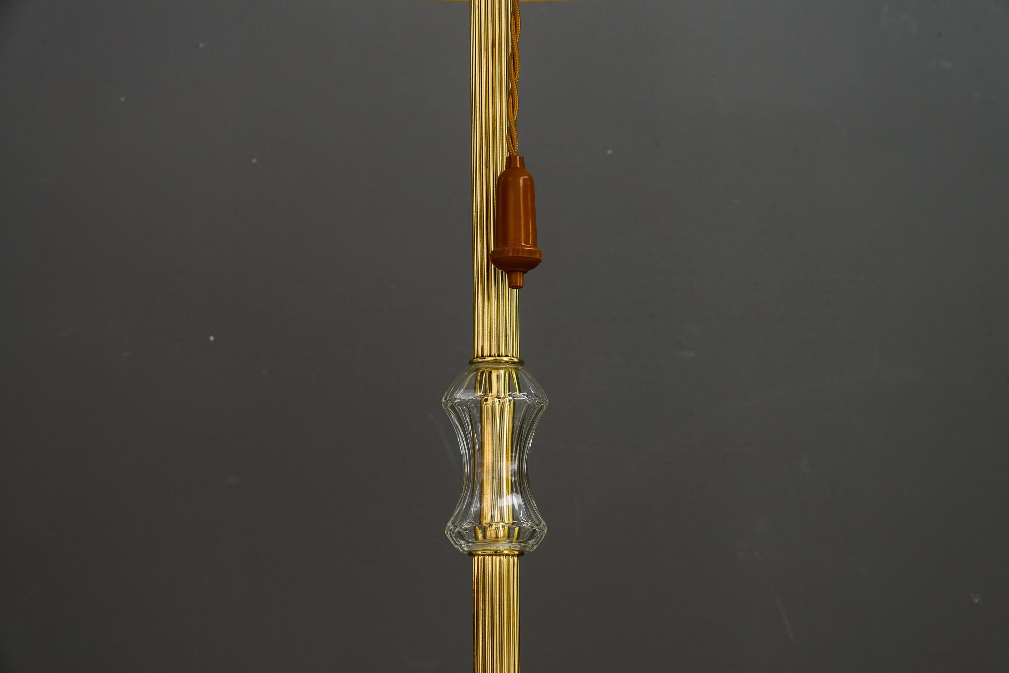 Floor lamp by Bakalowits vienna around 1950s In Good Condition For Sale In Wien, AT