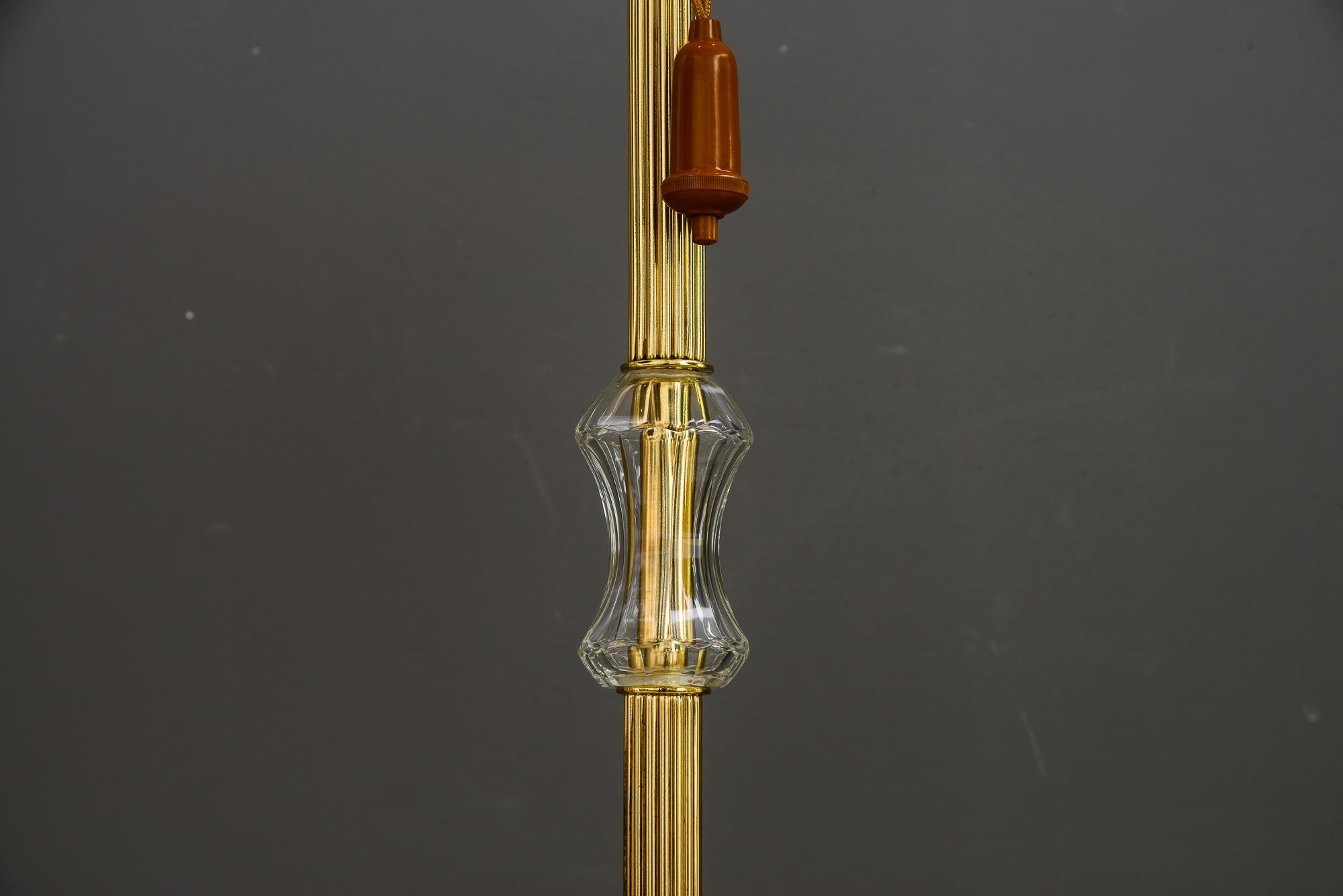 Floor lamp by Bakalowits vienna around 1950s For Sale 1