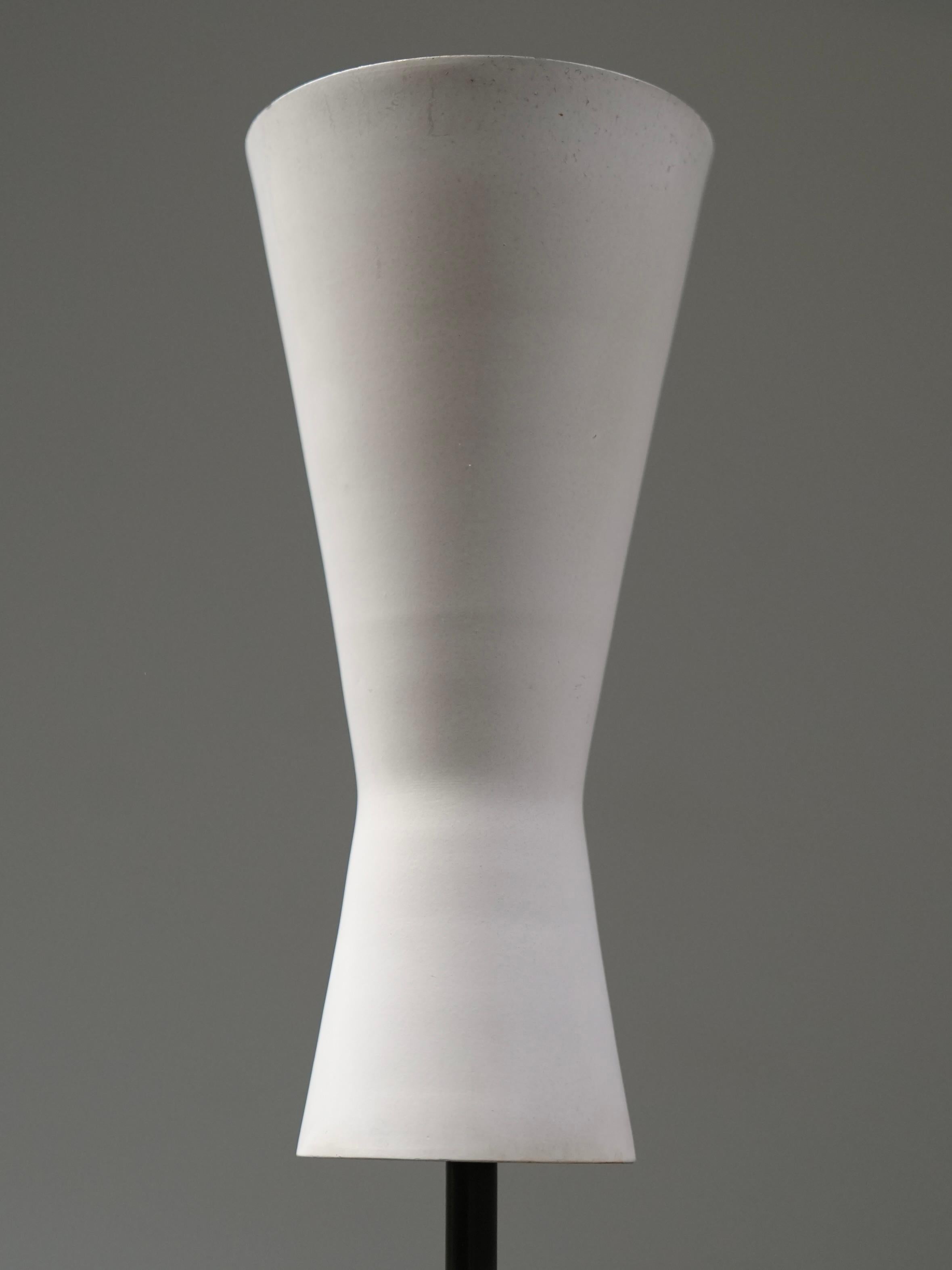 Floor Lamp by Carl Moor for BAG Turgi in Metal and Brass, Switzerland, 1950's For Sale 1