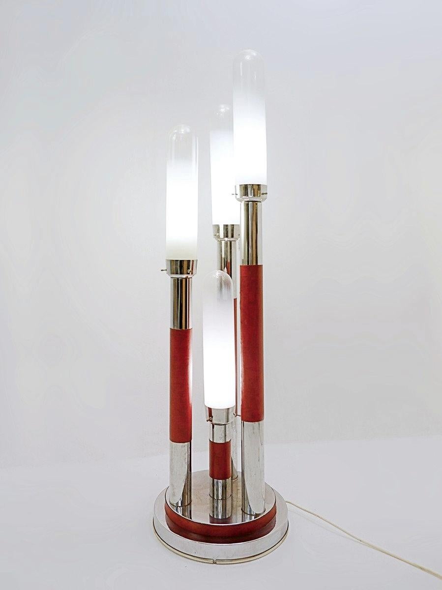 Lampada da terra di Carlo Nason per Mazzega, Italia, anni '70 in vendita 2