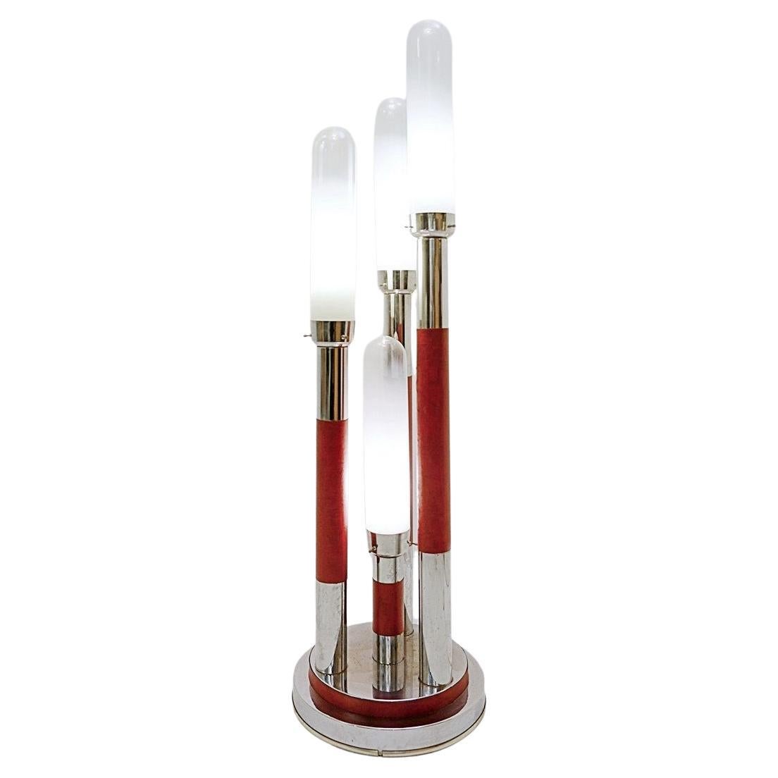 Floor lamp by Carlo Nason for Mazzega, Italy, 1970s
