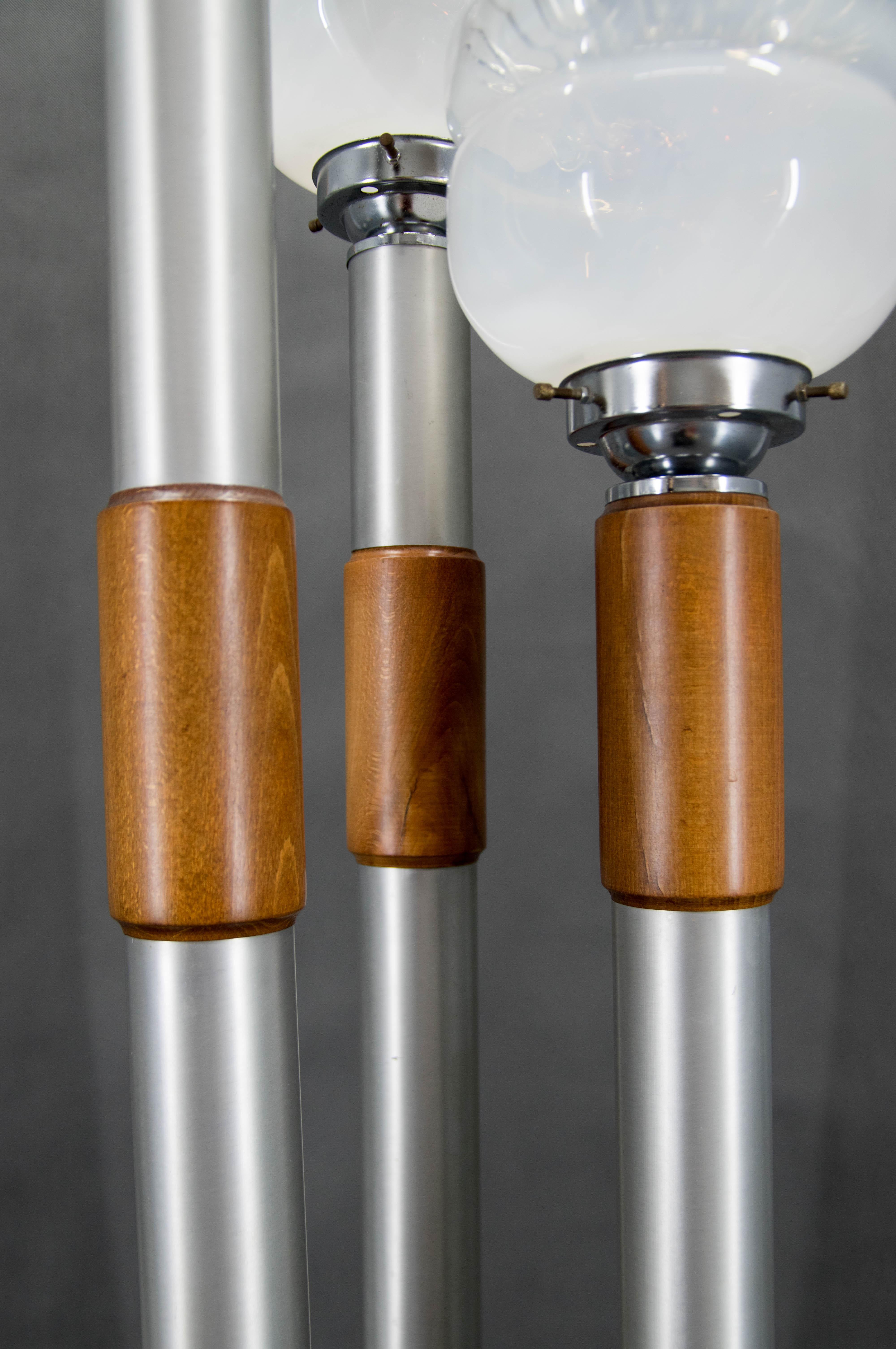 Floor Lamp by Carlo Nason for Mazzega, Murano Glass, 1970s In Good Condition In Praha, CZ