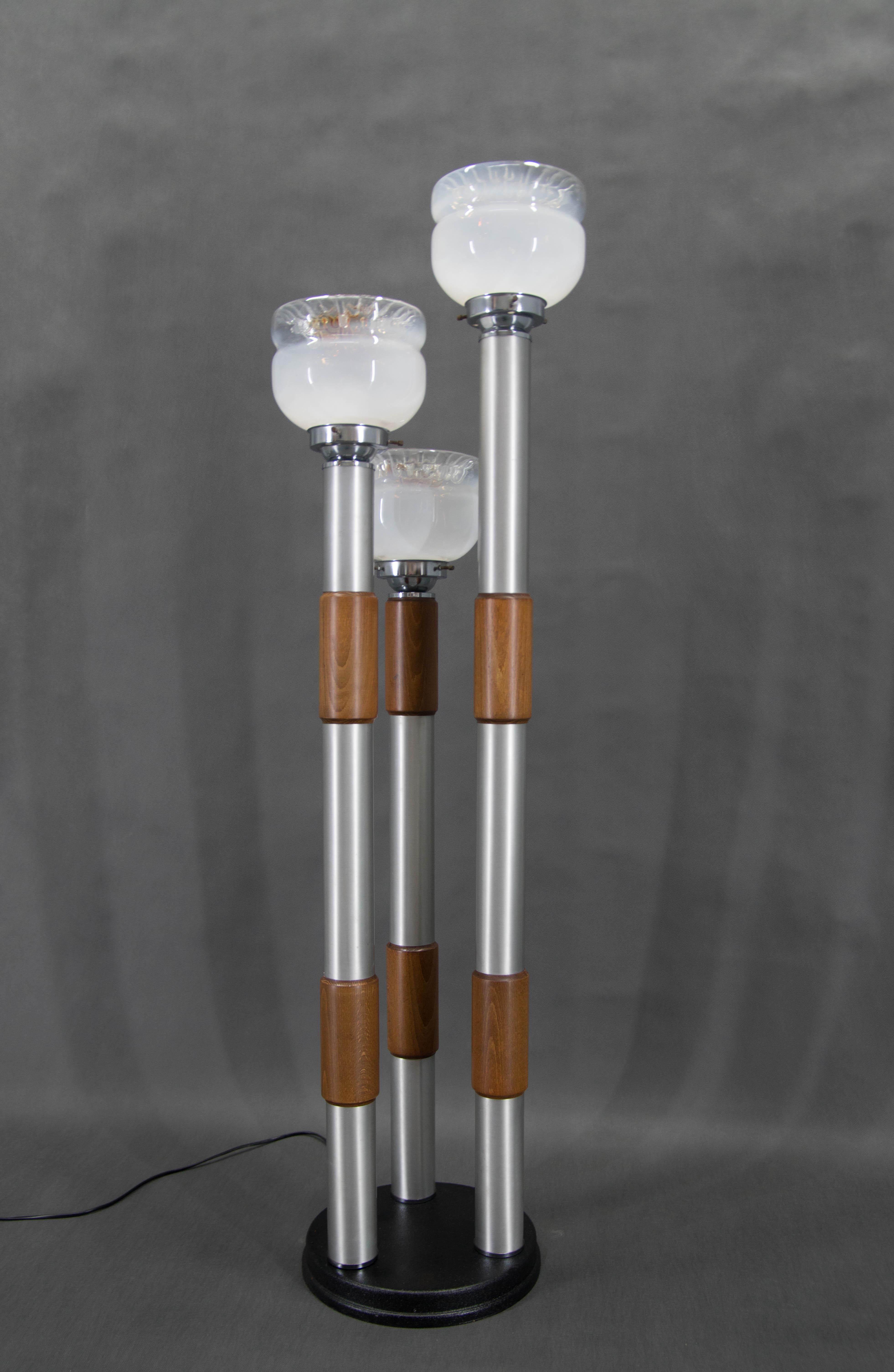 Floor Lamp by Carlo Nason for Mazzega, Murano Glass, 1970s 2