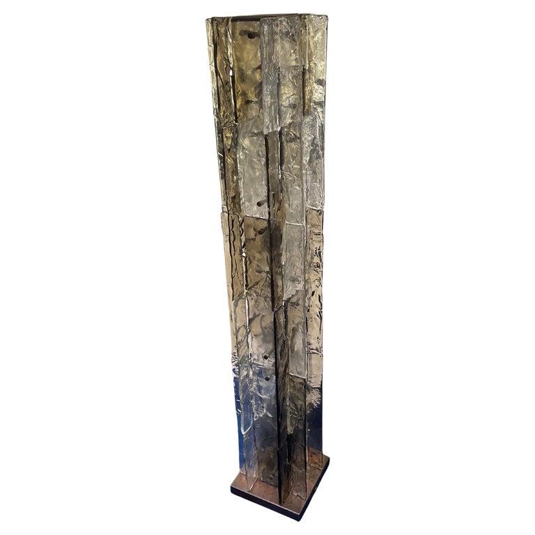 Italian Floor Lamp by Carlo Nason for Mazzega, Murano Glass, Italy, 1960s For Sale