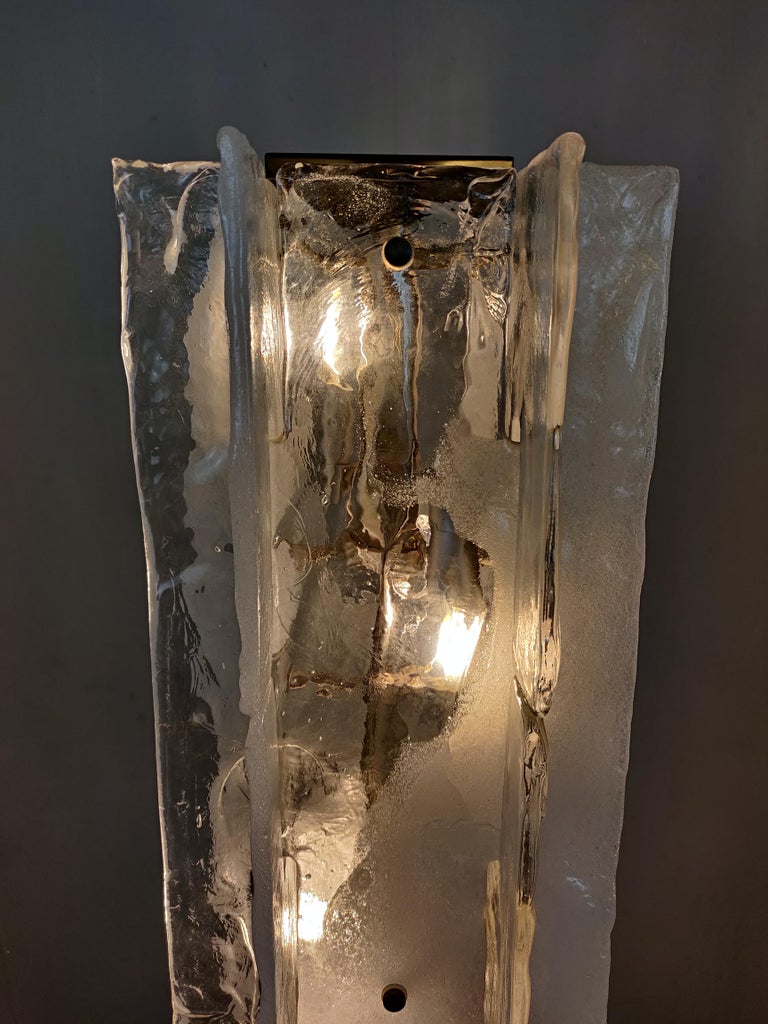 Floor Lamp by Carlo Nason for Mazzega, Murano Glass, Italy, 1960s 2