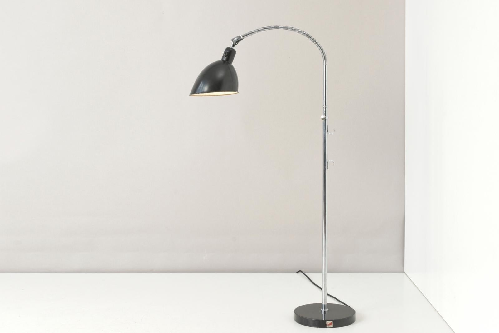 Early 20th Century Floor Lamp by Christian Dell for Belmag, Switzerland - 1928 For Sale