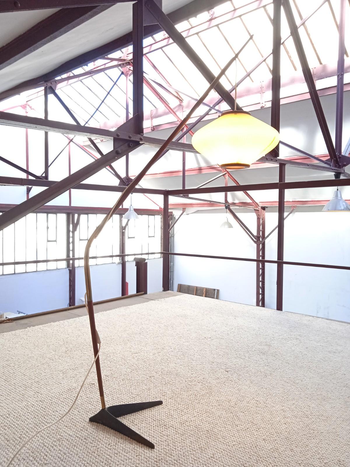 Floor Lamp by Danish Designer Holm Sorensen In Good Condition In Paris, FR
