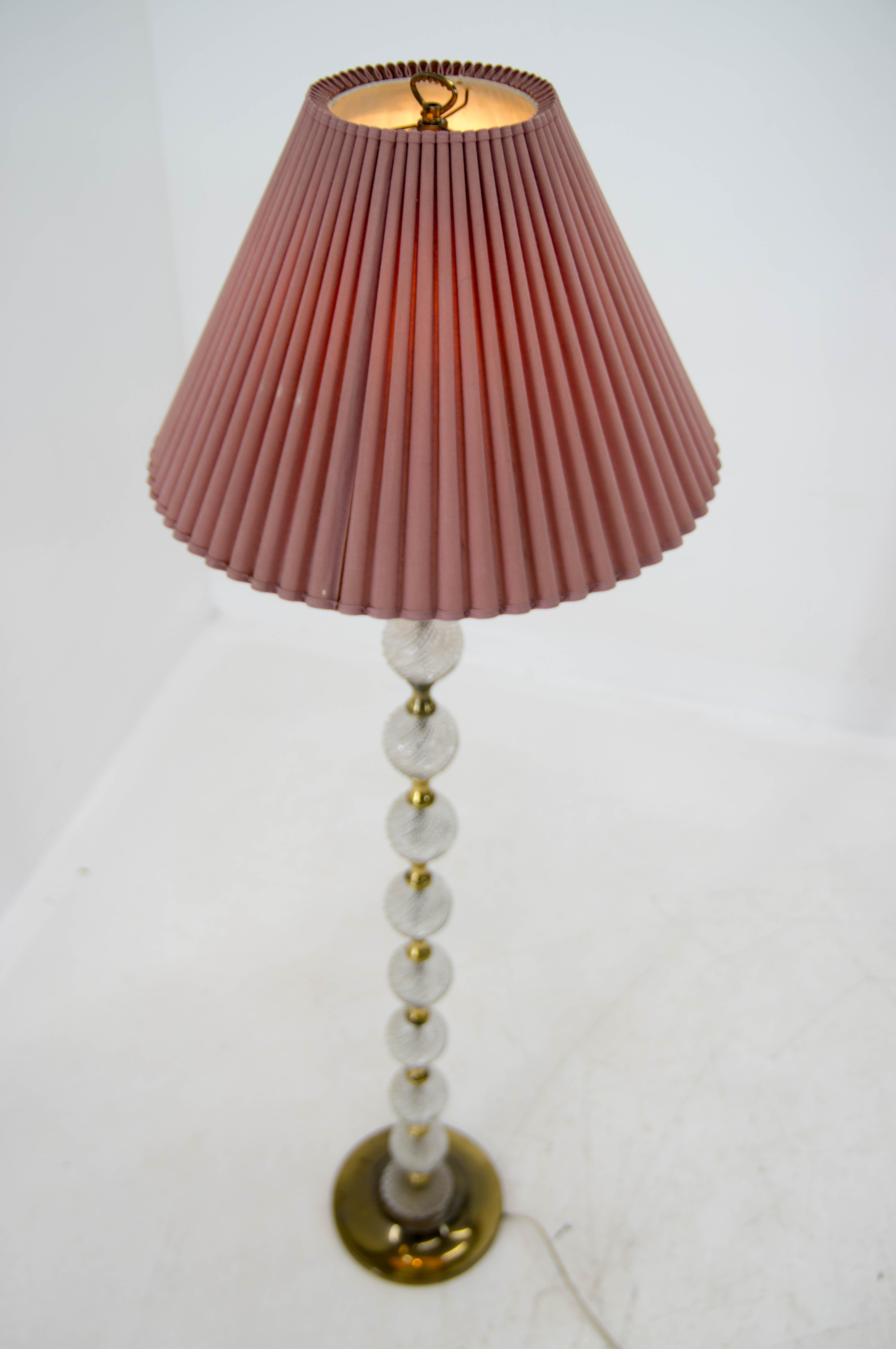 Brass Floor Lamp by DBGM, Germany, 1980s