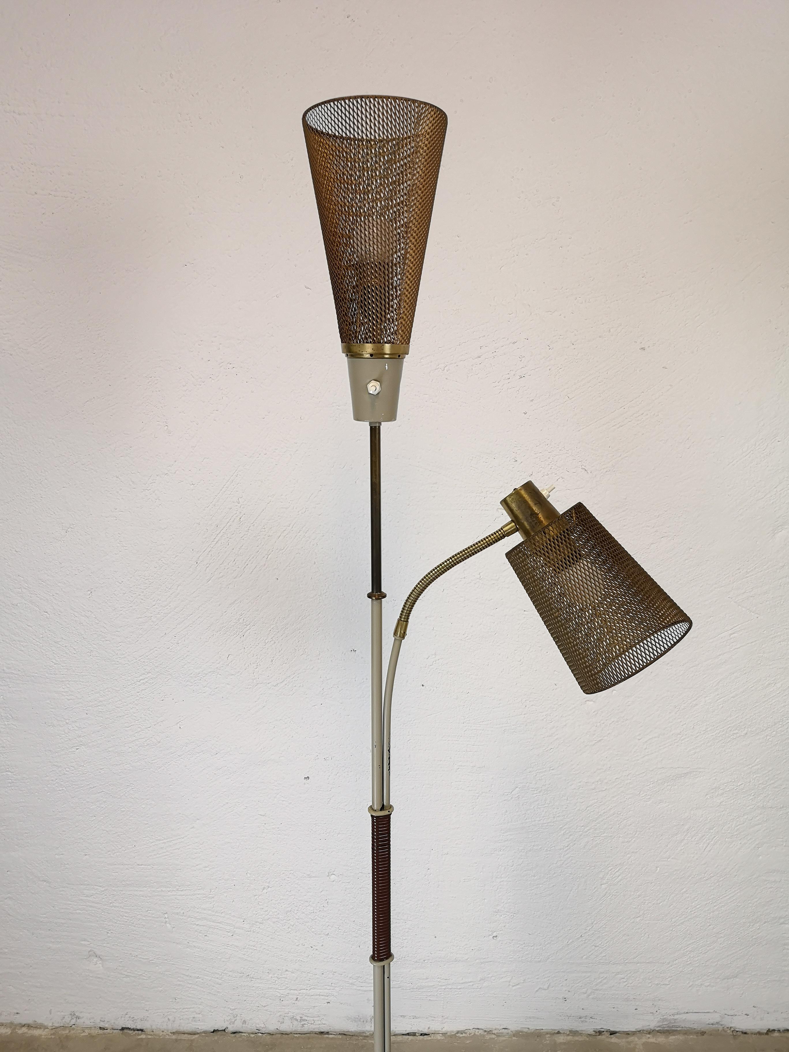 Swedish Floor Lamp by Einar Bäckström, 1960s, Sweden