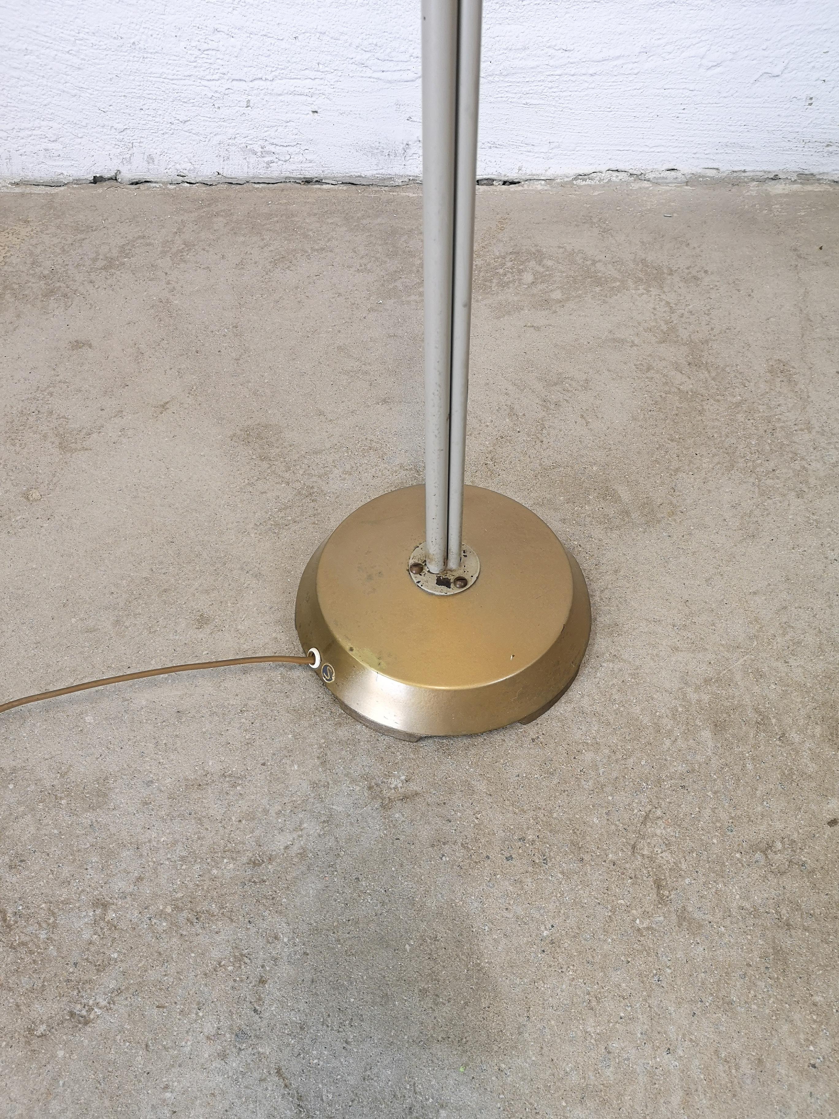 Metal Floor Lamp by Einar Bäckström, 1960s, Sweden