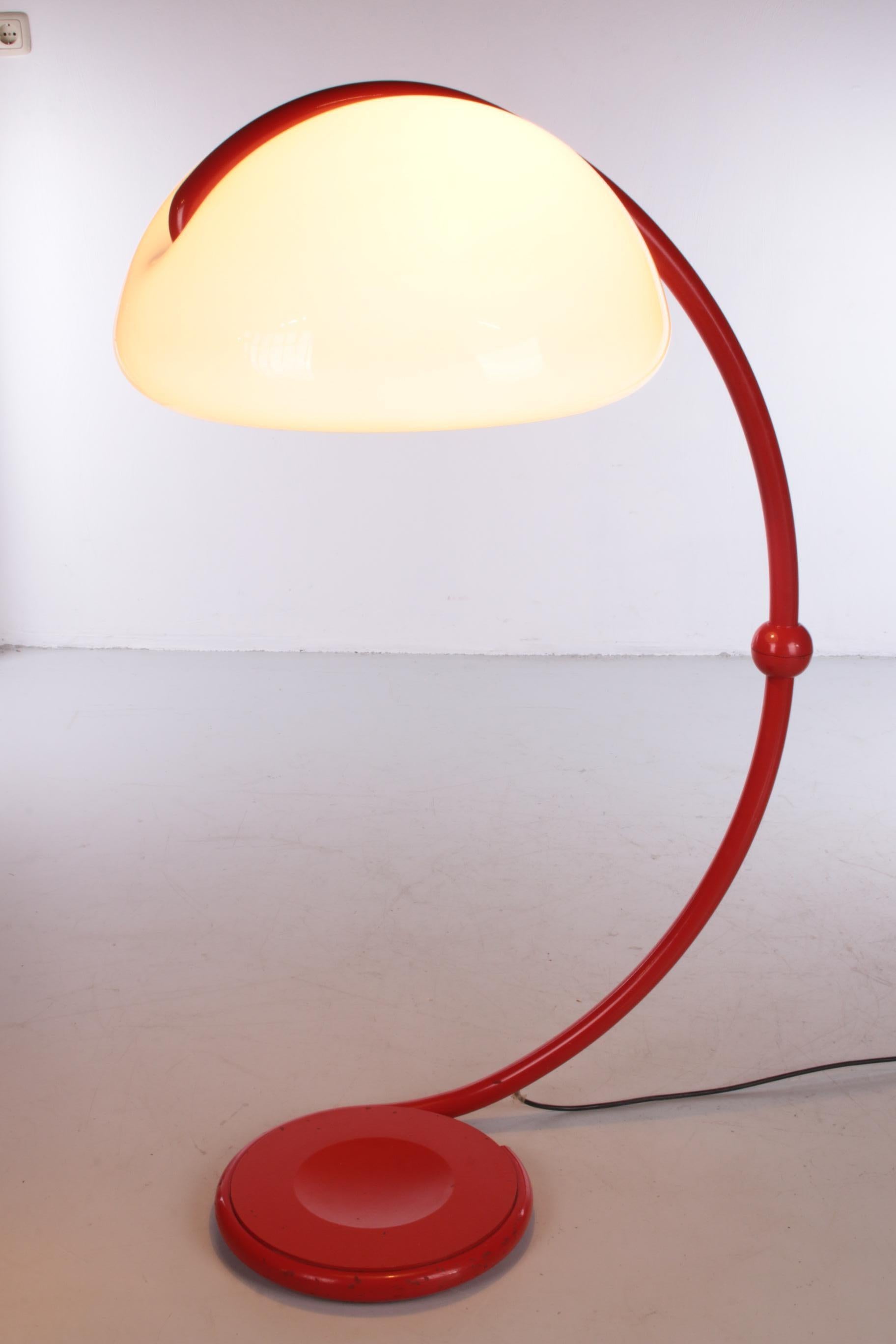 Italian Floor Lamp by Elio Martinelli for Martinelli Luce, 1960s