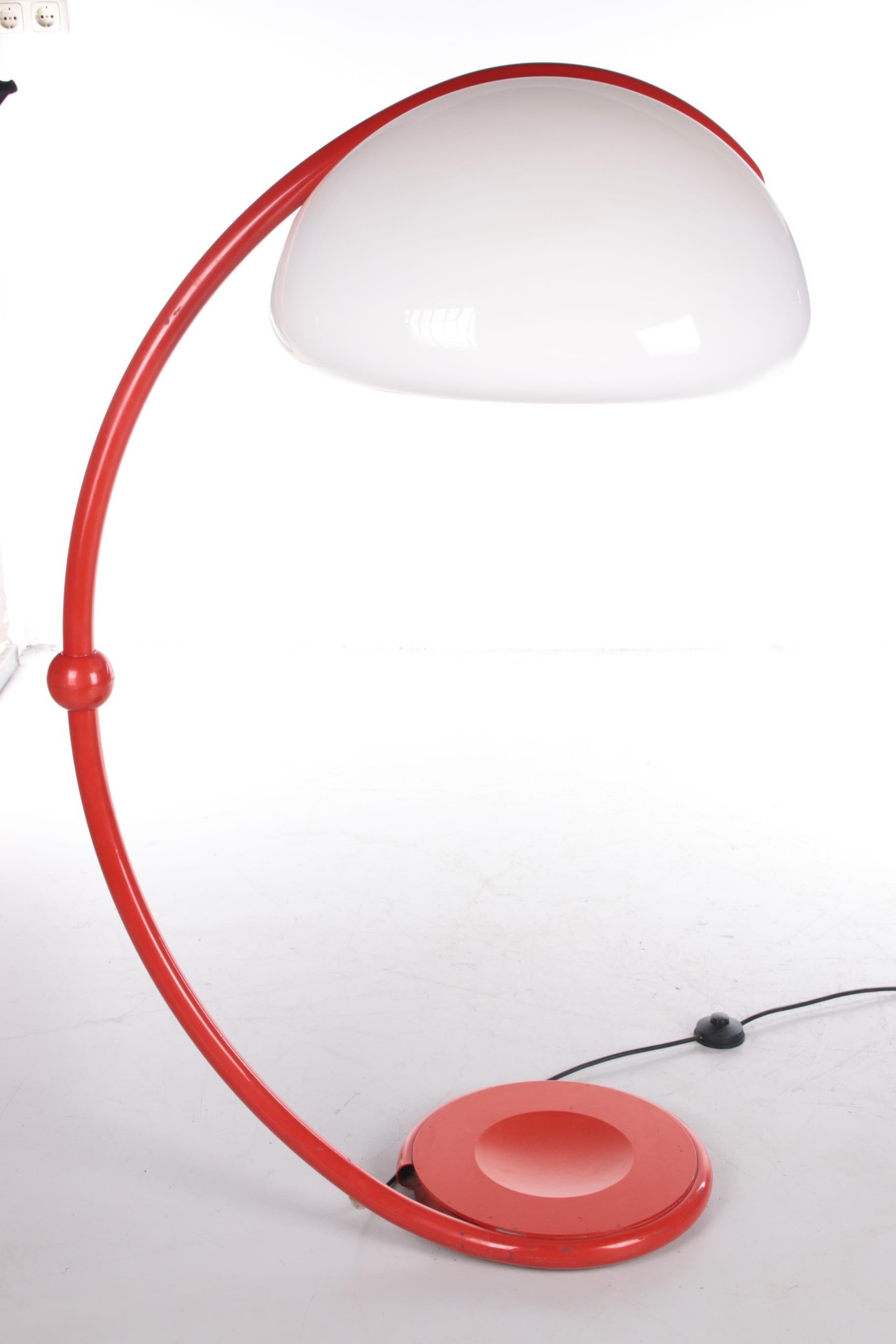 Metal Floor Lamp by Elio Martinelli for Martinelli Luce, 1960s