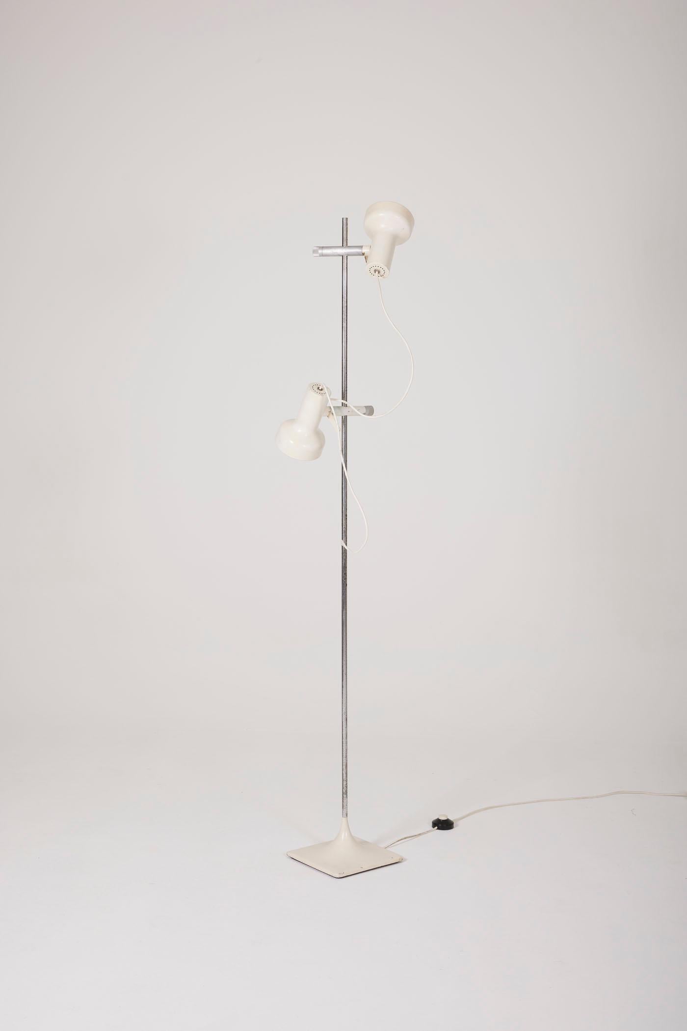 Metal Floor lamp by Etienne Fermigier For Sale