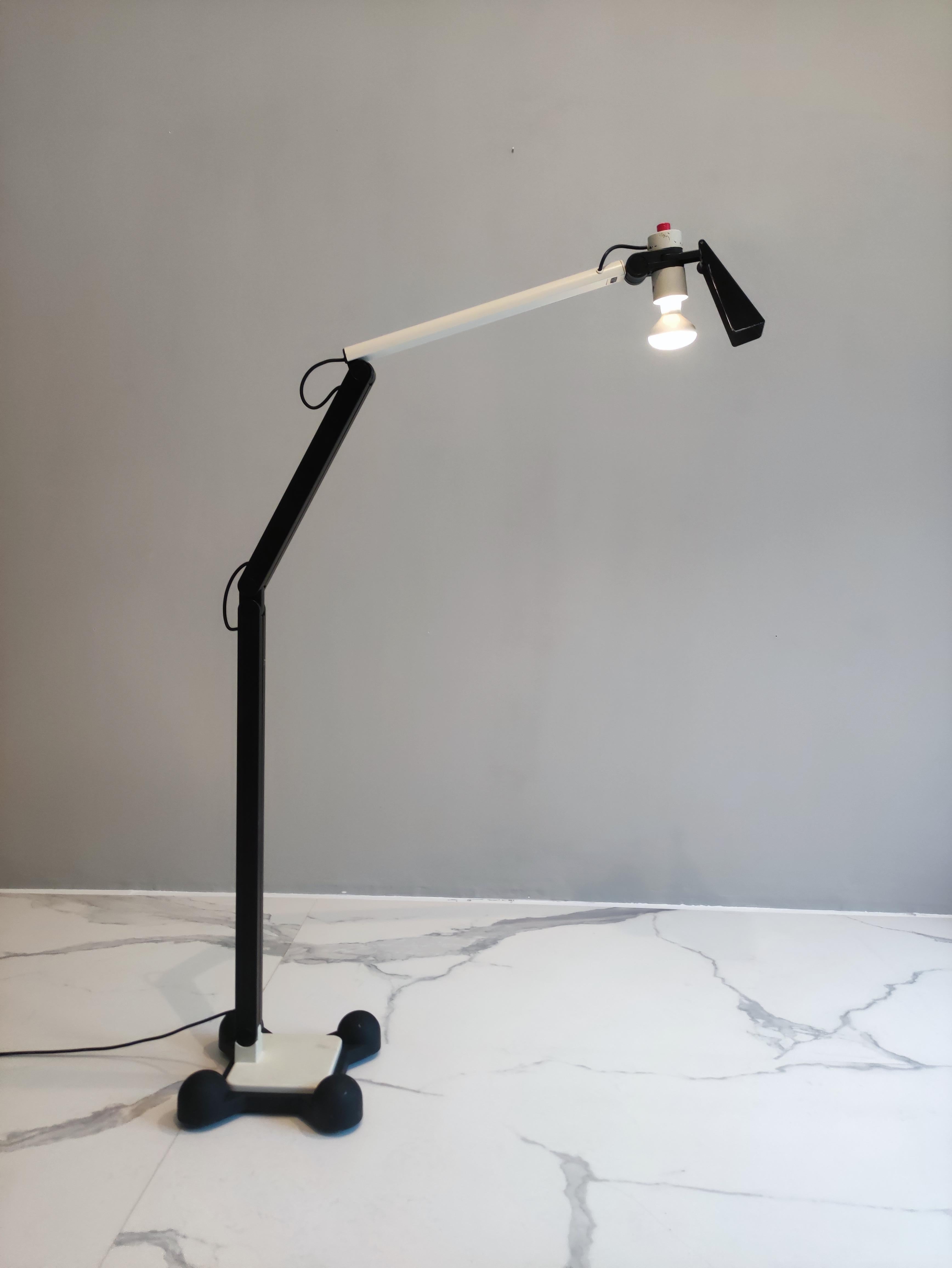 Cast Floor lamp by Ettore Sottsass for Erco, 1973 For Sale