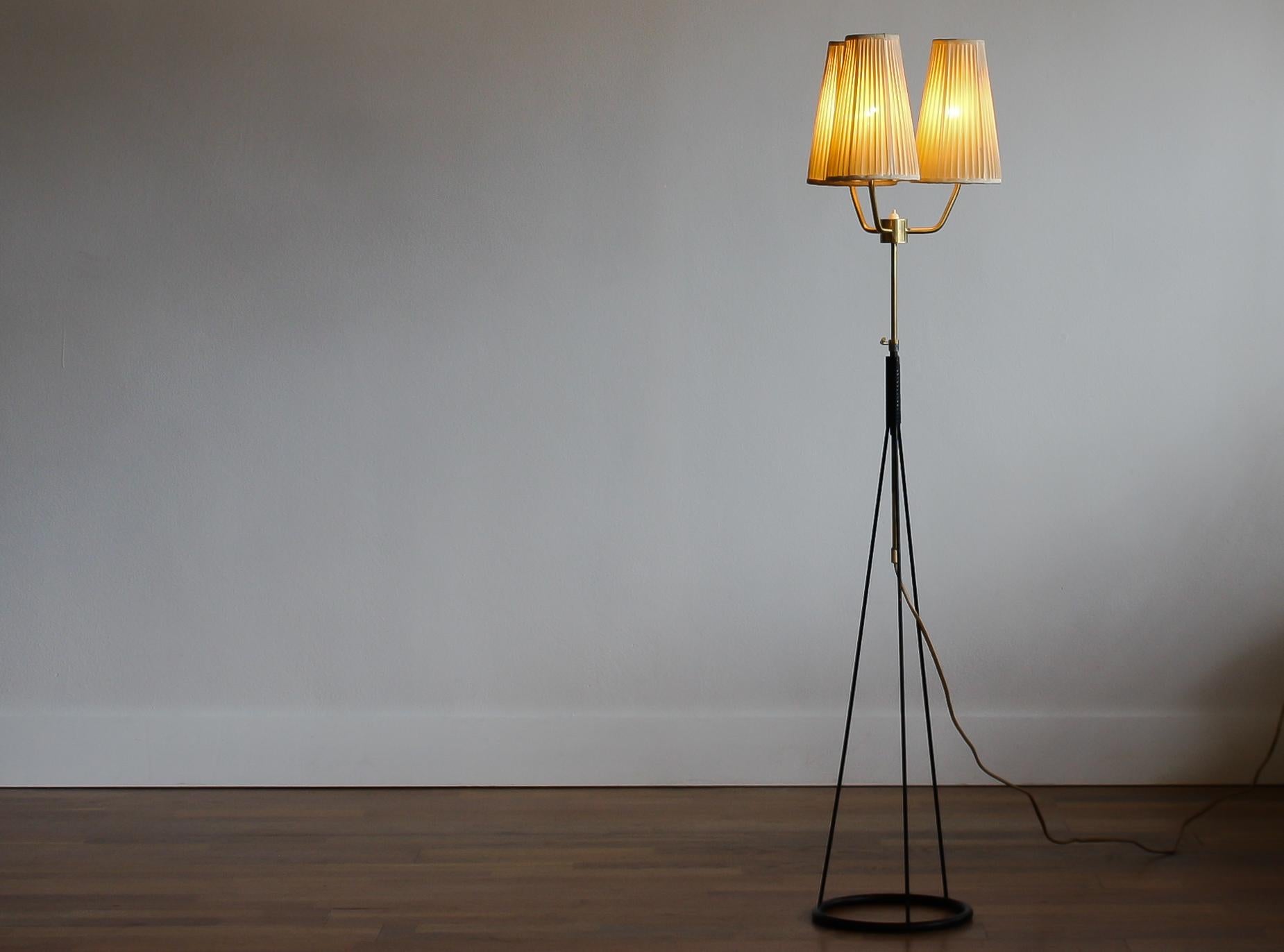 Mid-Century Modern Floor Lamp by Falkenbergs Belysning, Denmark