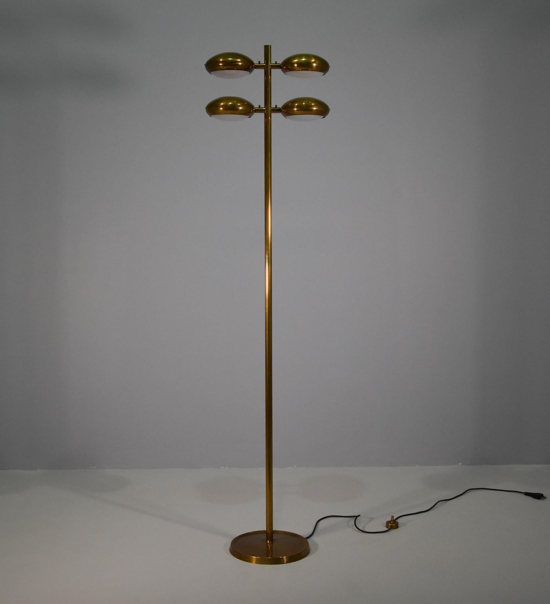 Mid-Century Modern Floor Lamp by Fontana Arte, Model No. 2380