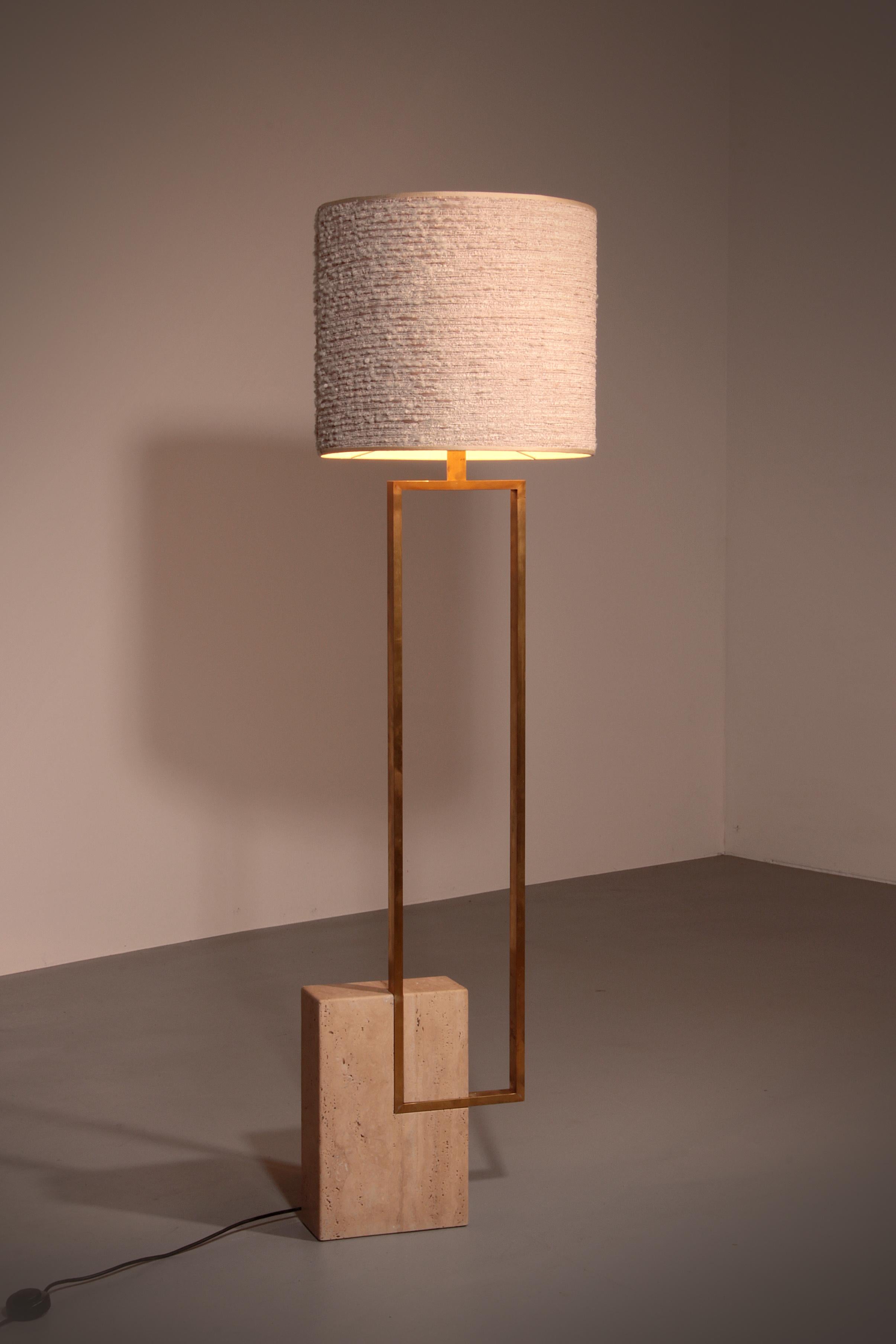 

This rare floor lamp, designed by Giovanni Banci in the 1970s for the renowned Italian brand Banci Firenze, is more than just lighting—it is a statement piece. With its striking chrome frame and elegant marble base, the lamp captures the refined